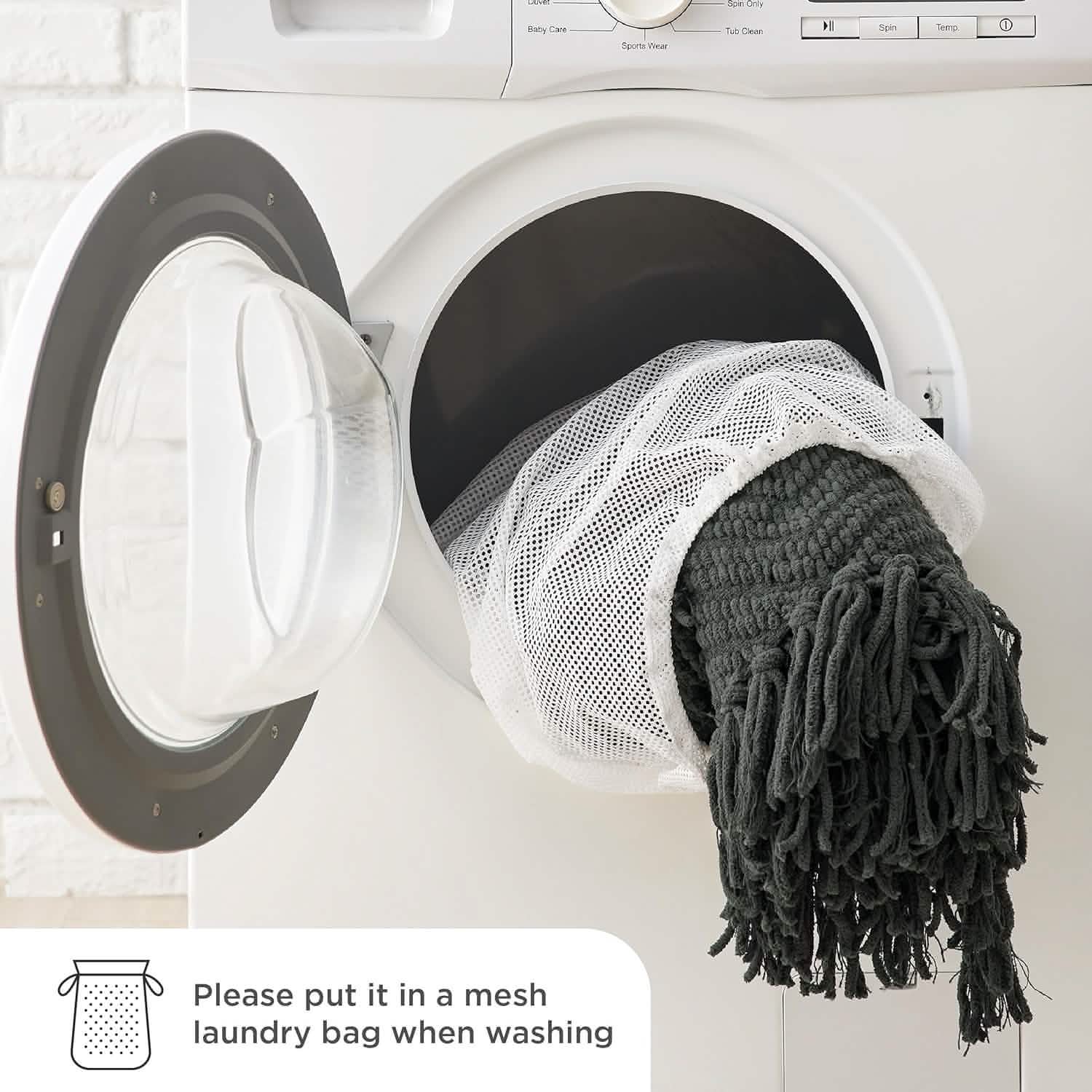 GentleSoft® GentleSoft Versatile Knit Woven Chenille Blanket