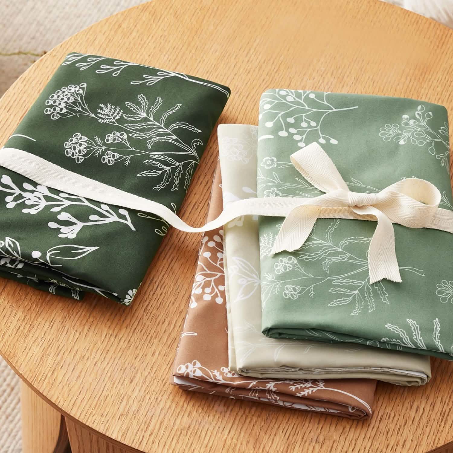 GentleSoft® Reversible Floral Print Comforter Set-2