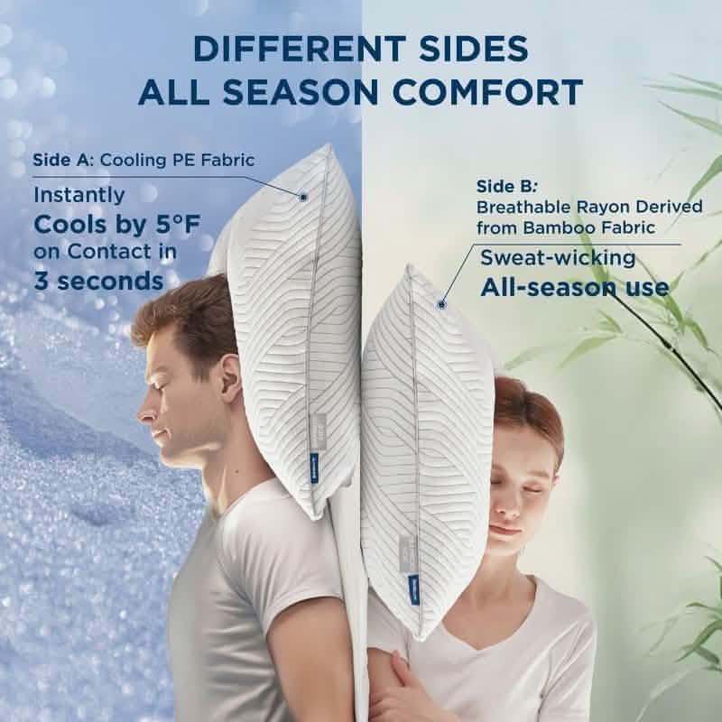GentleSoft® Adjustable Shredded Memory Foam Pillow