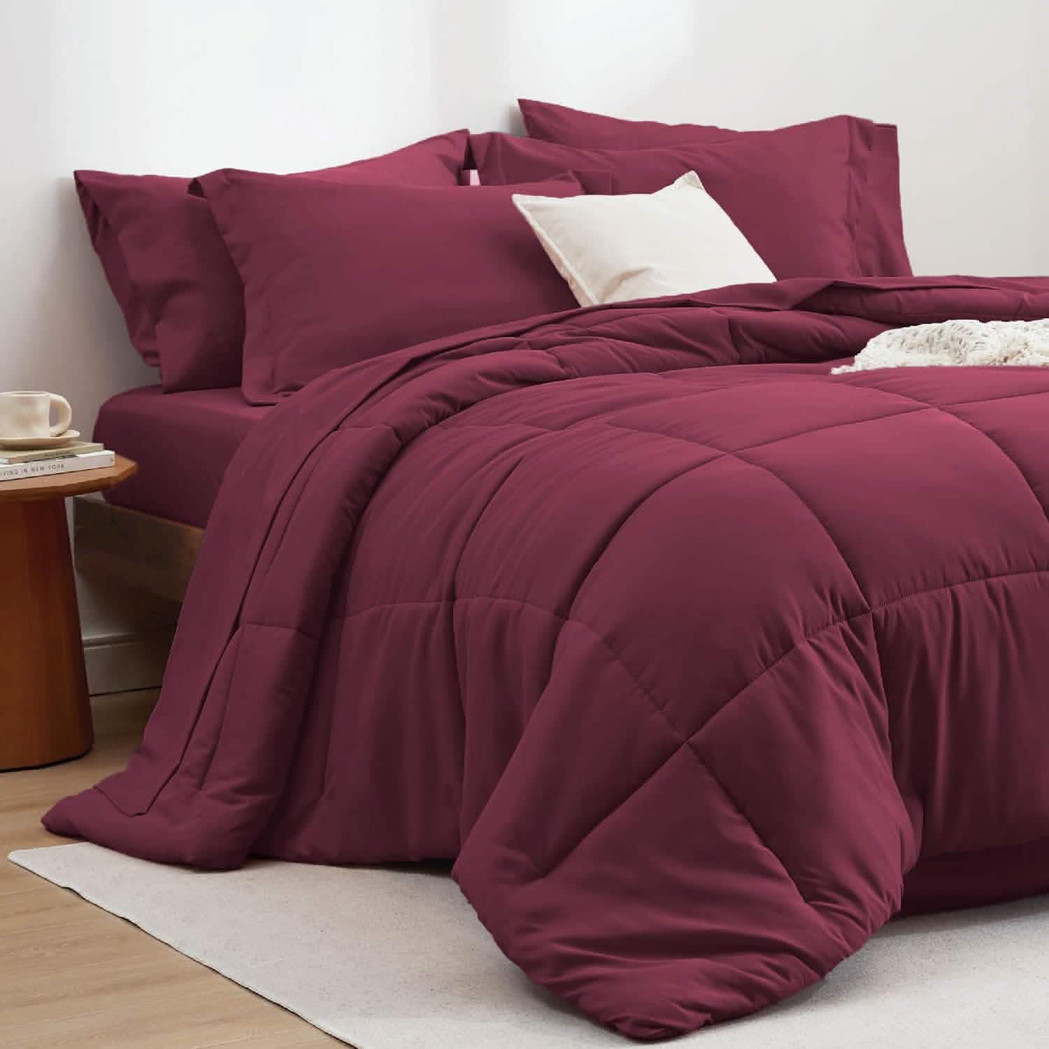 GentleSoft® Comforter Set - 7 Pieces Solid