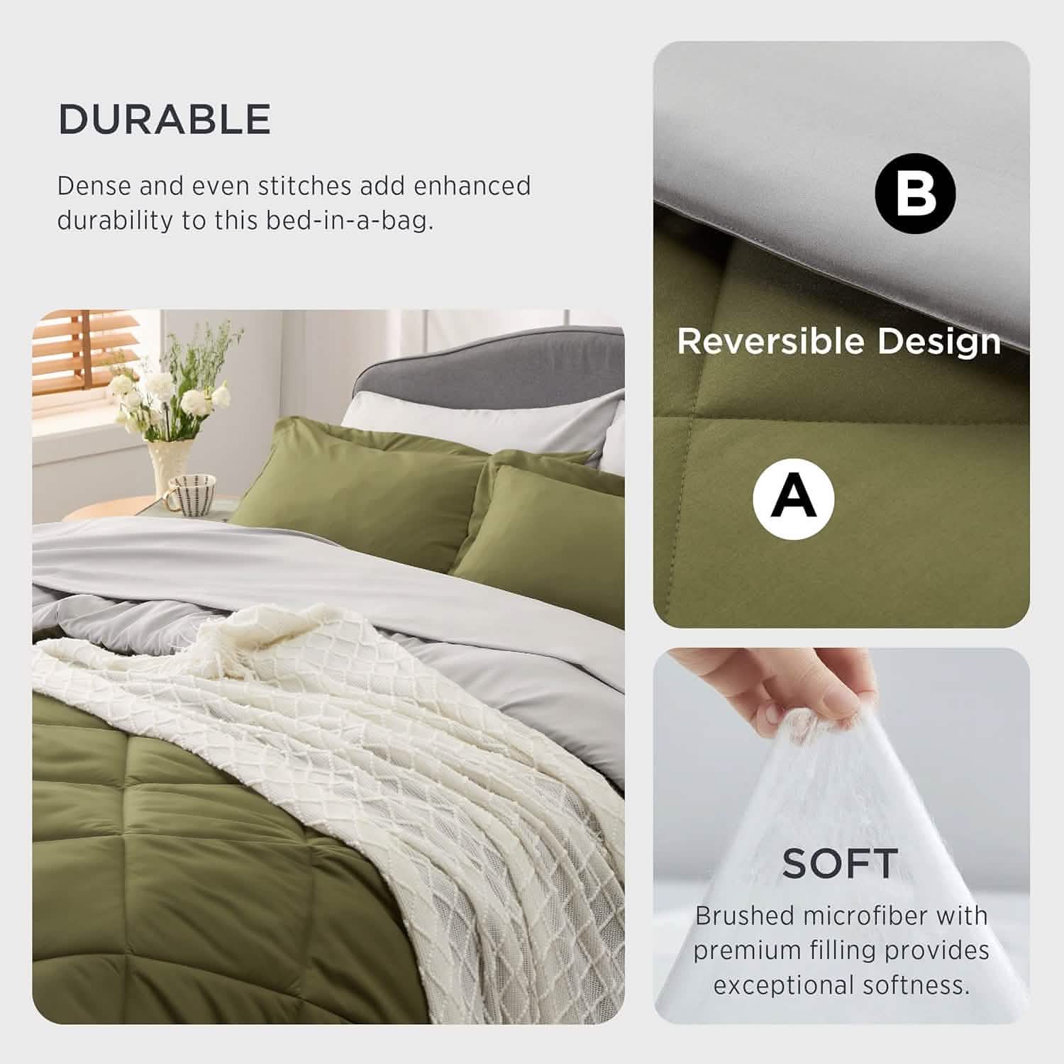 GentleSoft® Reversible Bed-in-a-Bag