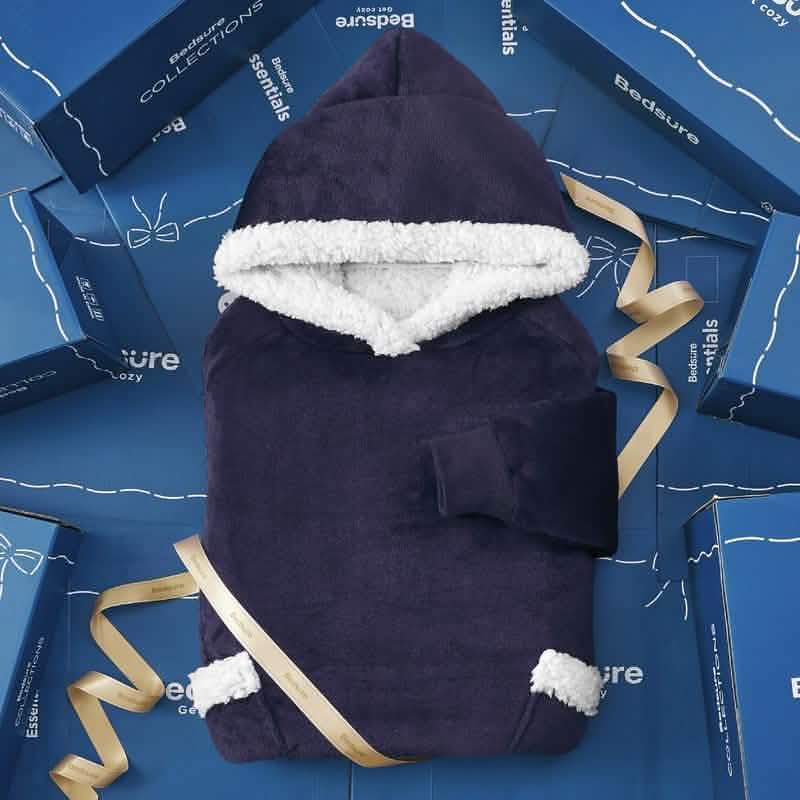 GentleSoft® Sherpa Fleece Wearable Blanket