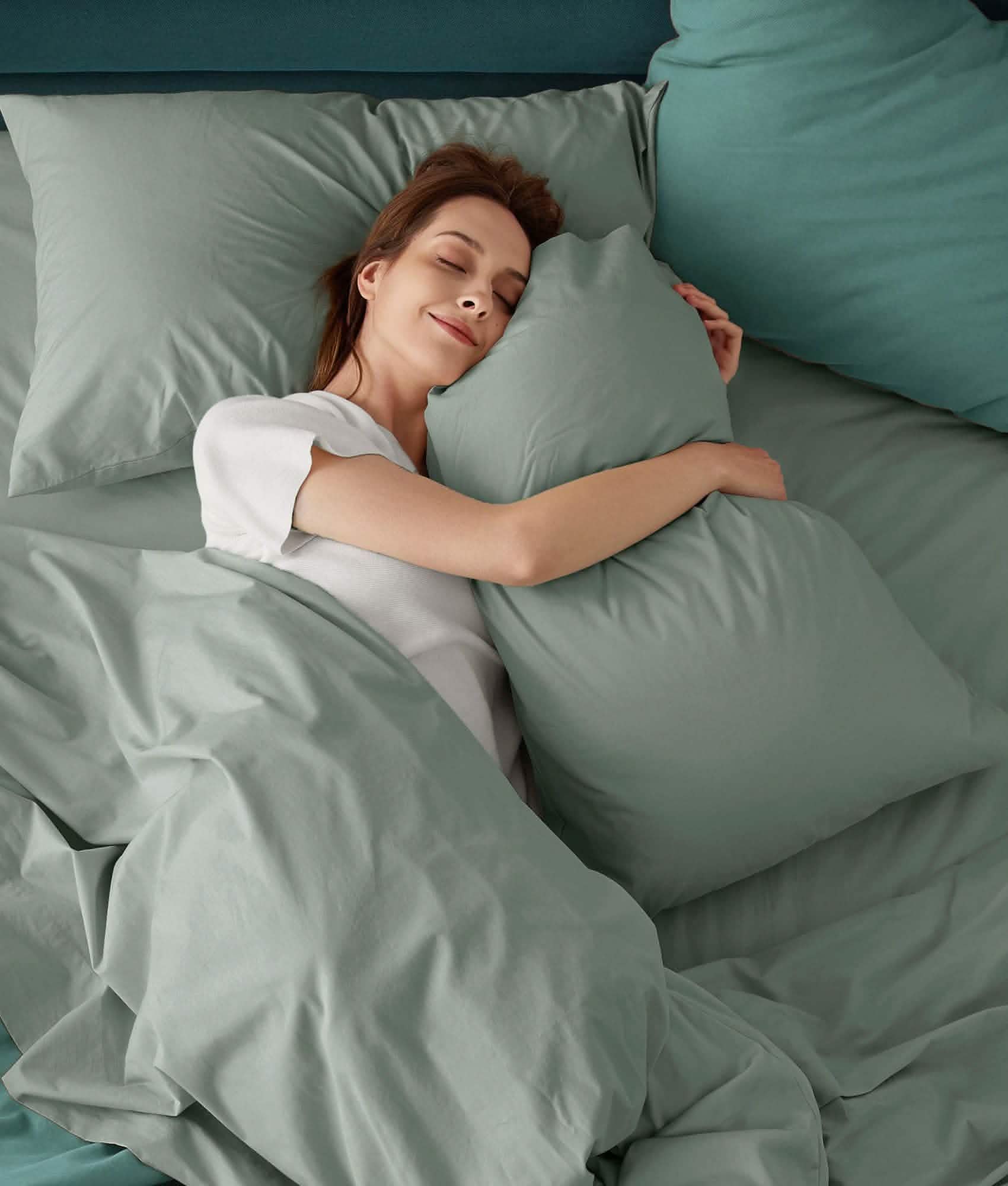 GentleSoft® Cotton Percale Weave Sheet Set