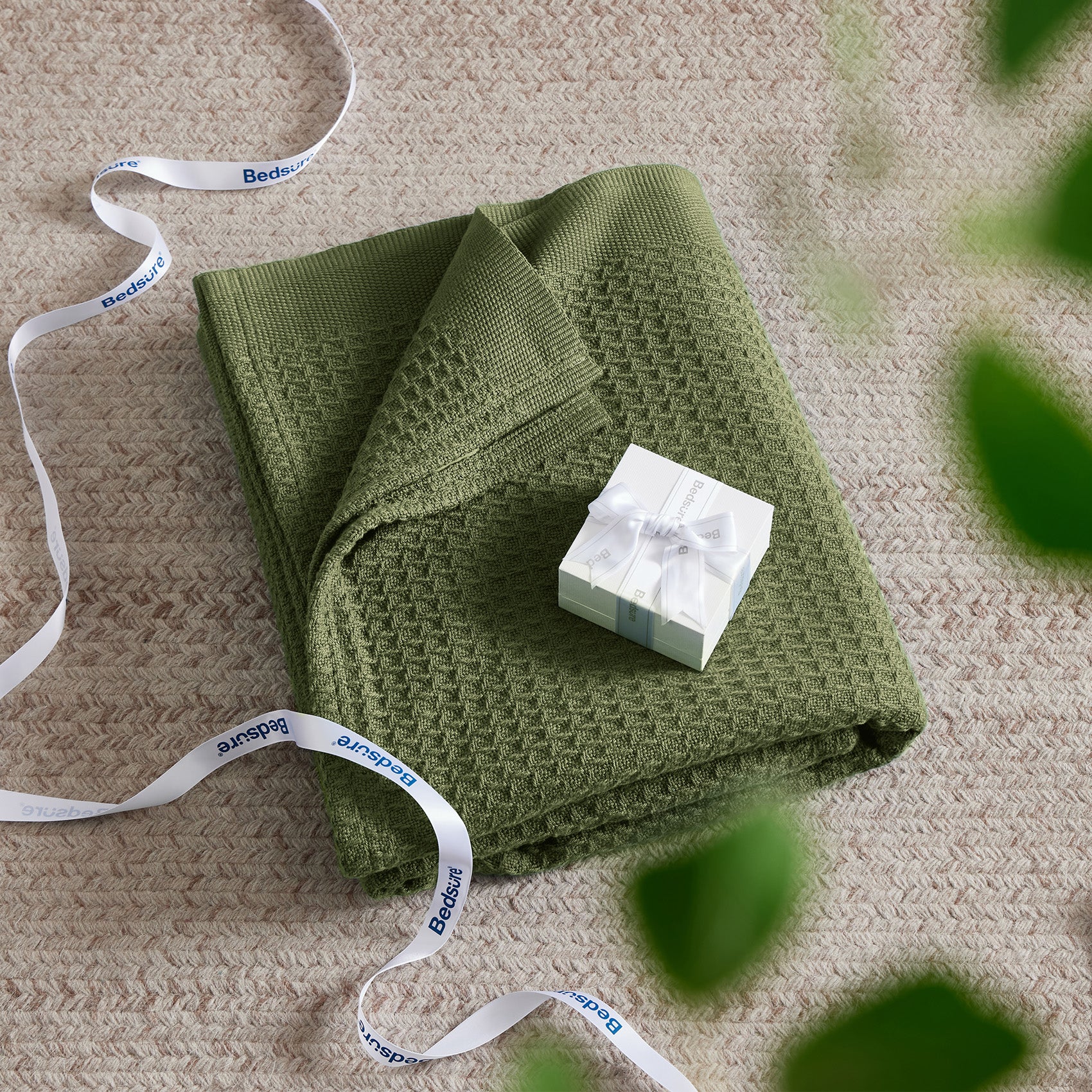GentleSoft® Cotton Waffle Weave Blanket