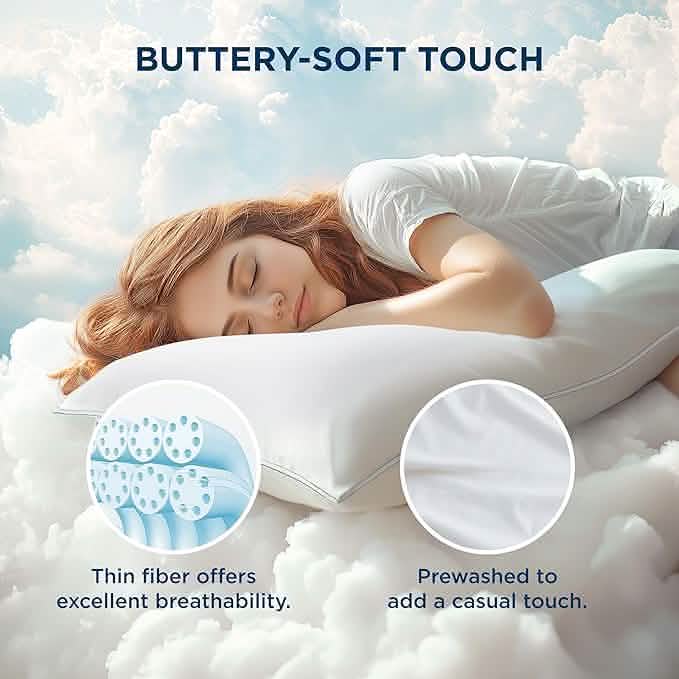 GentleSoft® Prewashed Pillows
