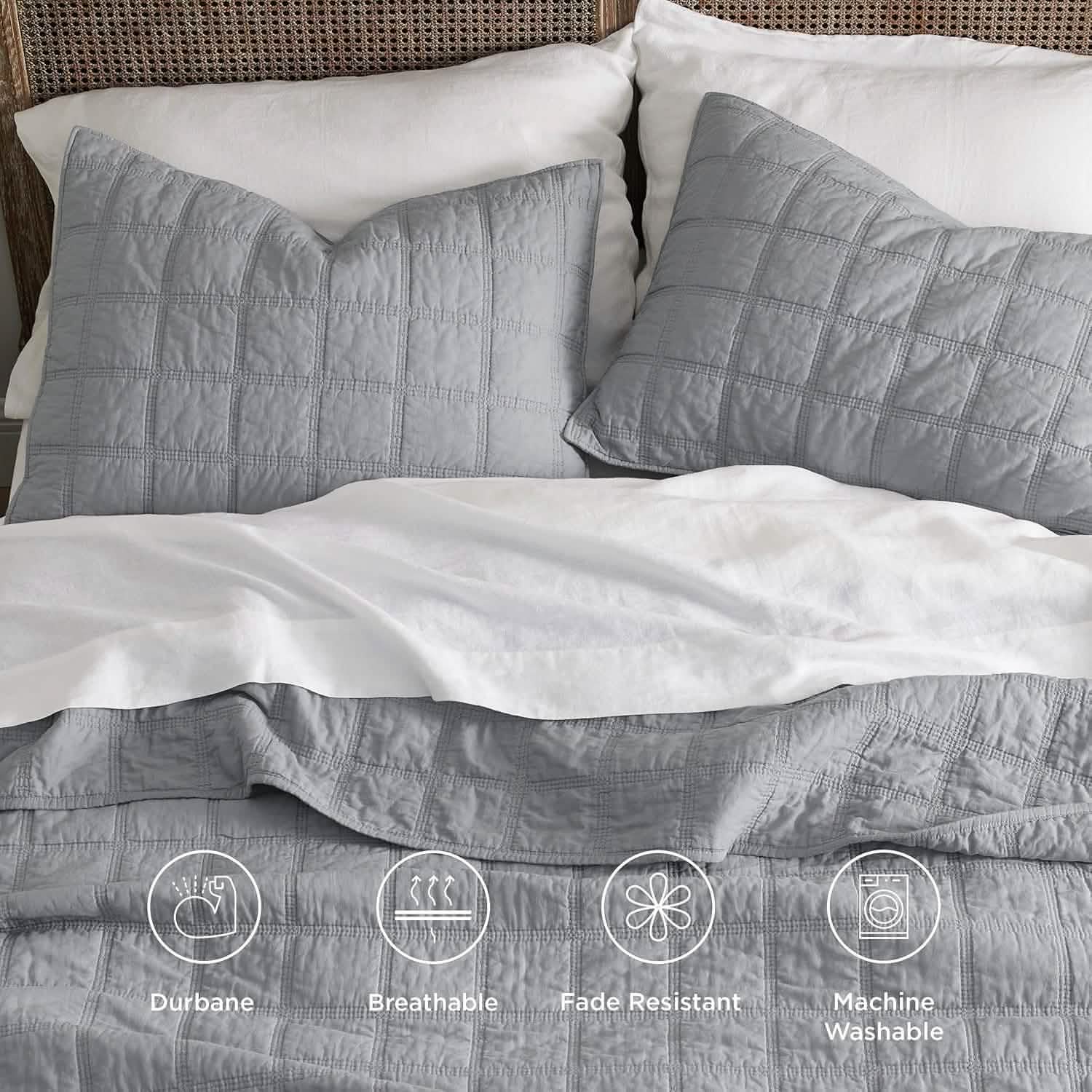 GentleSoft® Voile Cotton Quilt Set