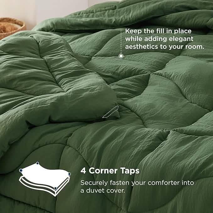 GentleSoft® Prewashed Polyester Quilted Comforter