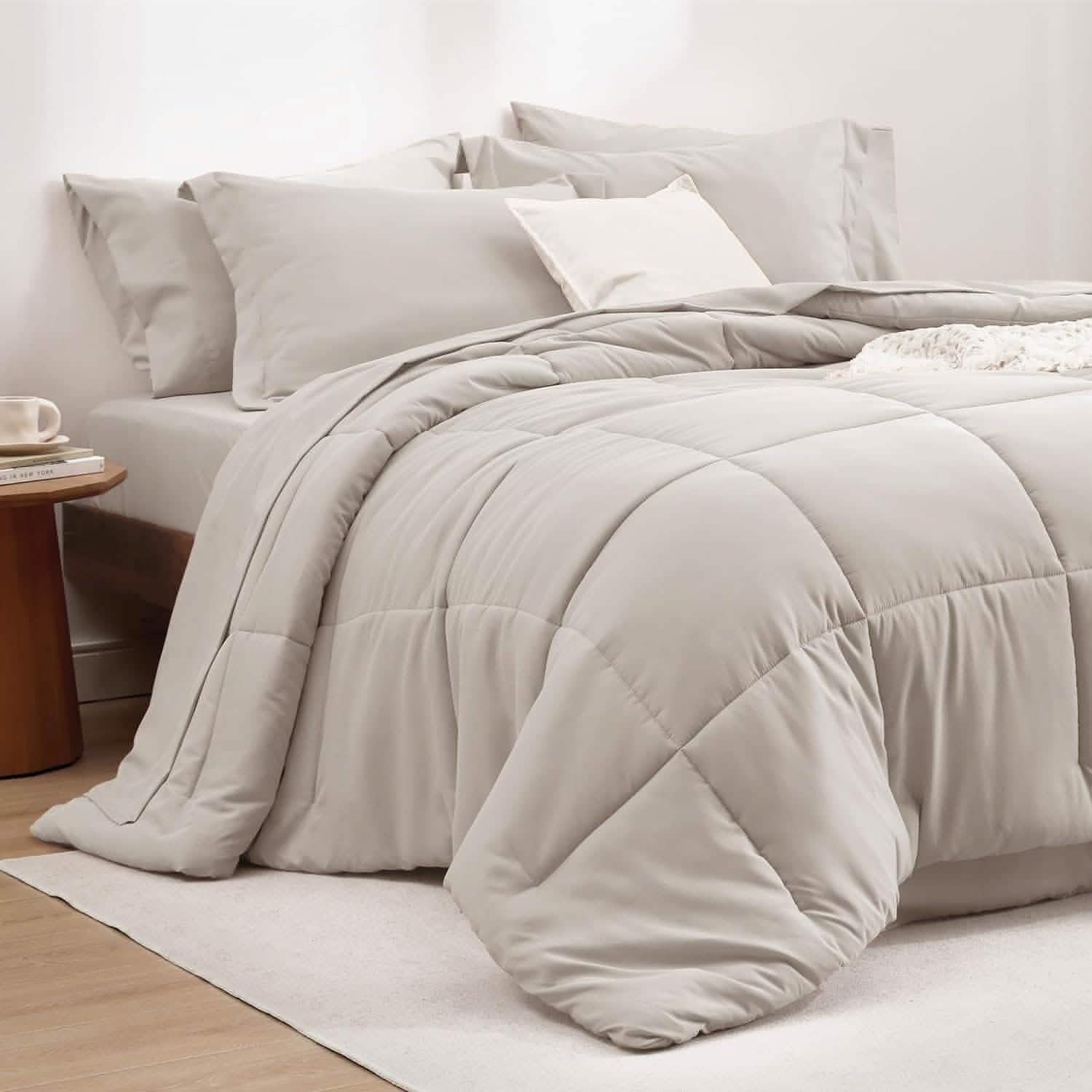 GentleSoft® Comforter Set - 7 Pieces Solid
