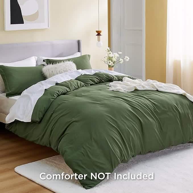 GentleSoft® Brushed Microfiber Duvet Cover Sets With Fitted Sheet