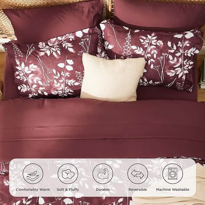 GentleSoft® Elegant Floral Comforter Sets