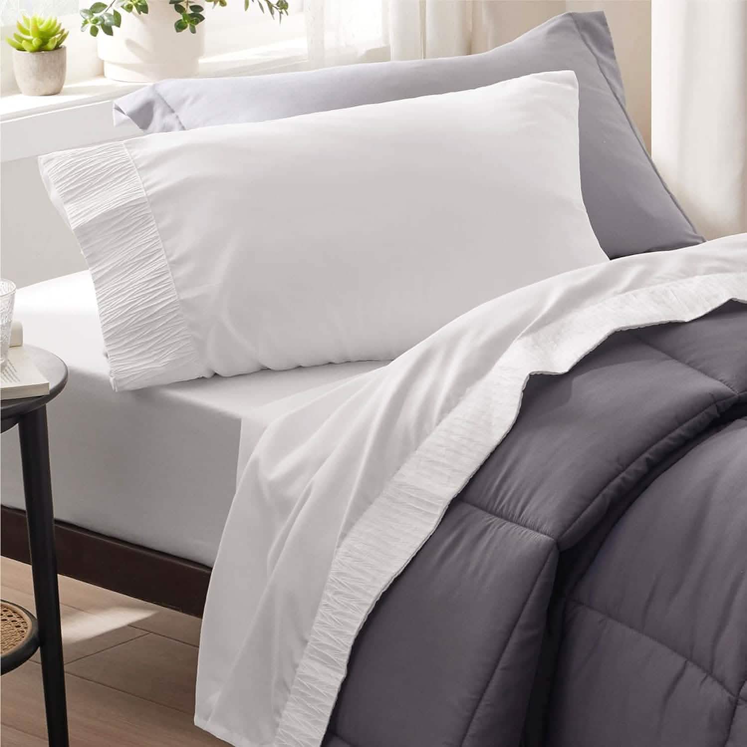 GentleSoft® Ruched Sheet Set