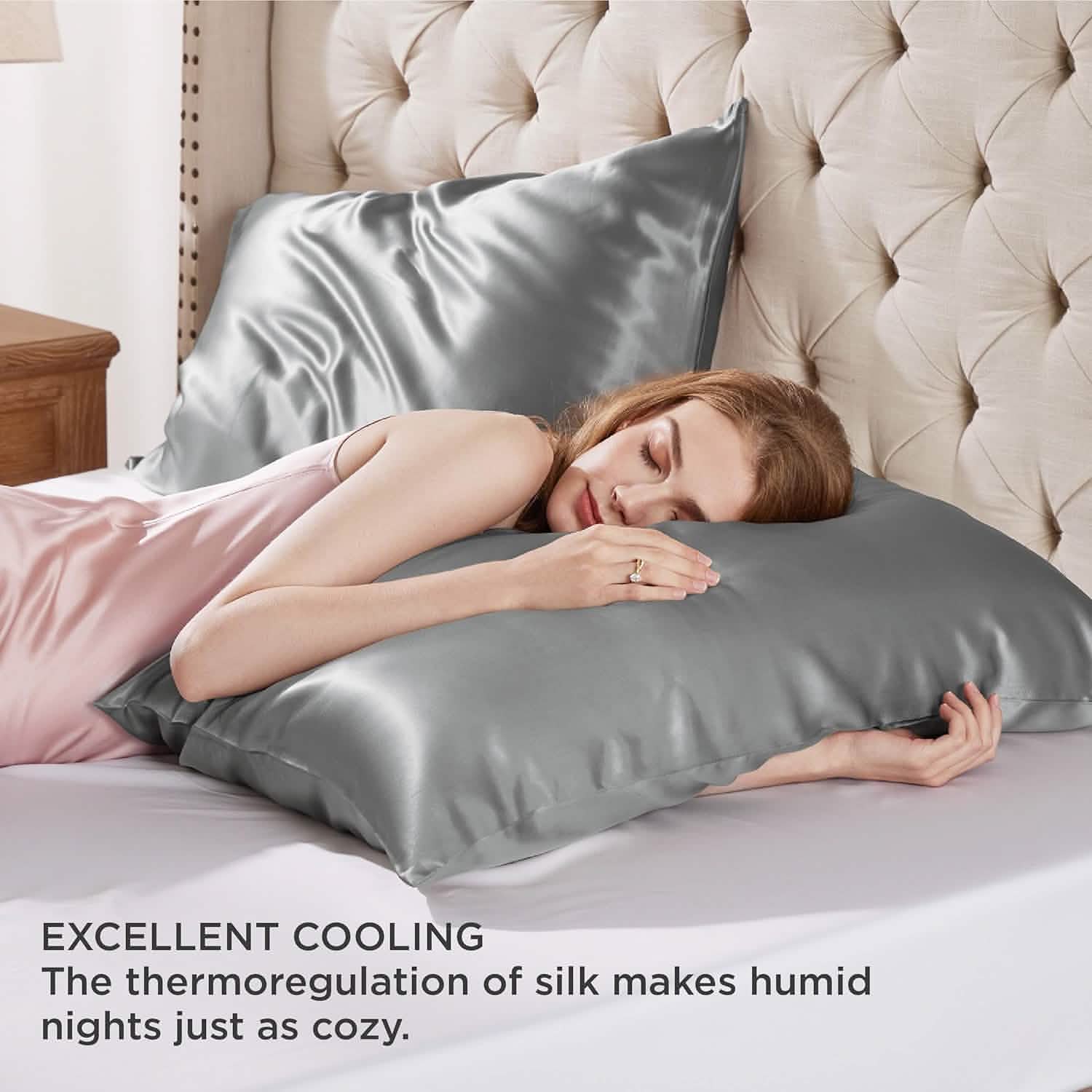 GentleSoft® Mulberry Silk Pillowcase