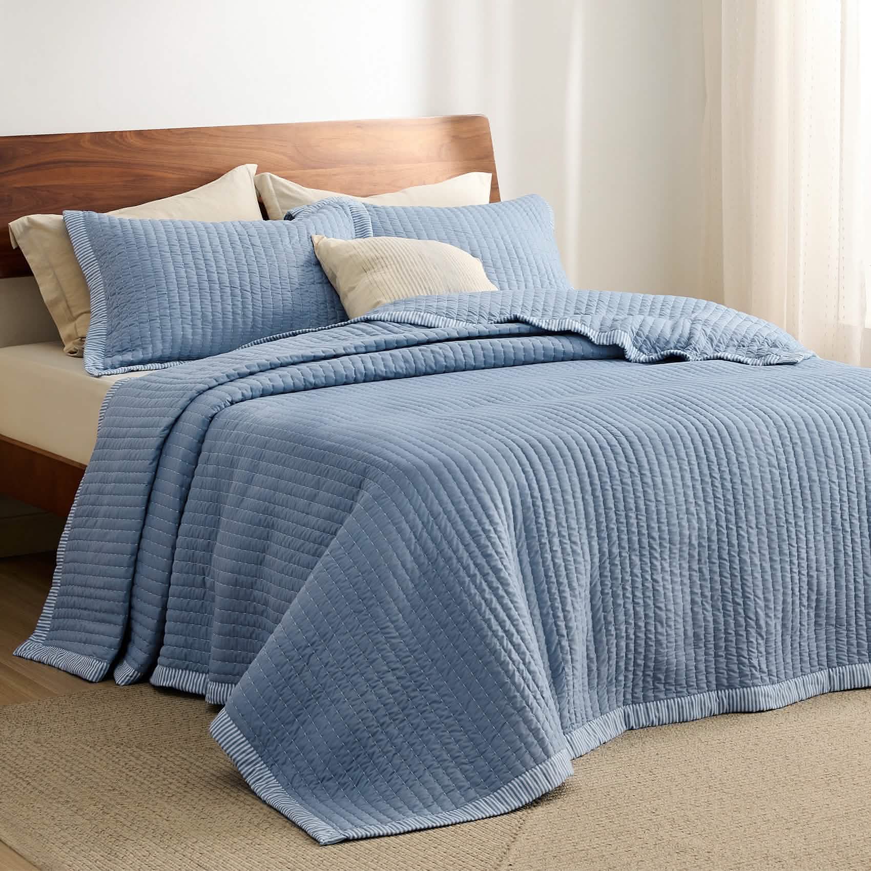 GentleSoft® Corduroy Pattern Quilt Set