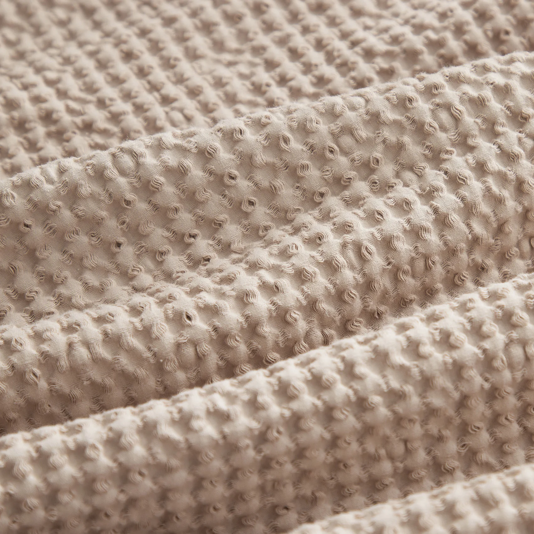 GentleSoft® Cotton Waffle Weave Duvet Cover Set