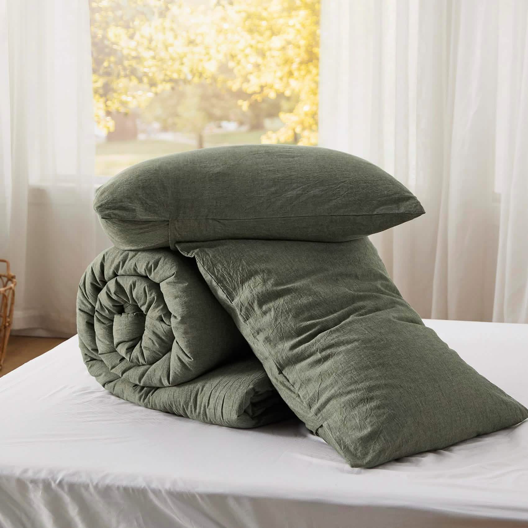 GentleSoft® Prewashed Cotton Comforter Set