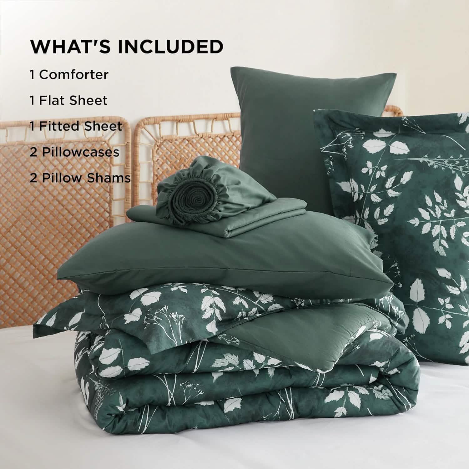 GentleSoft® Elegant Floral Comforter Sets