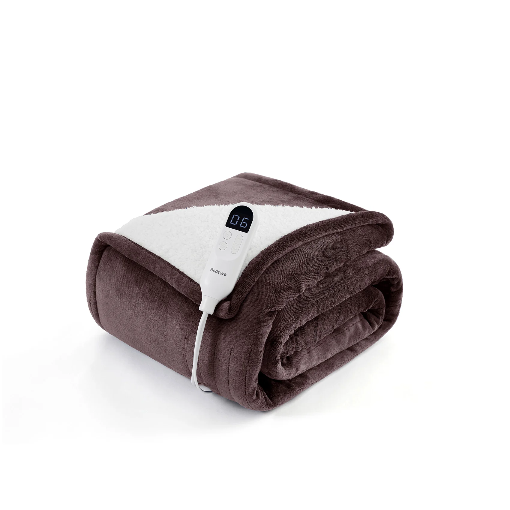 GentleSoft® Solid Flannel Heated Blanket
