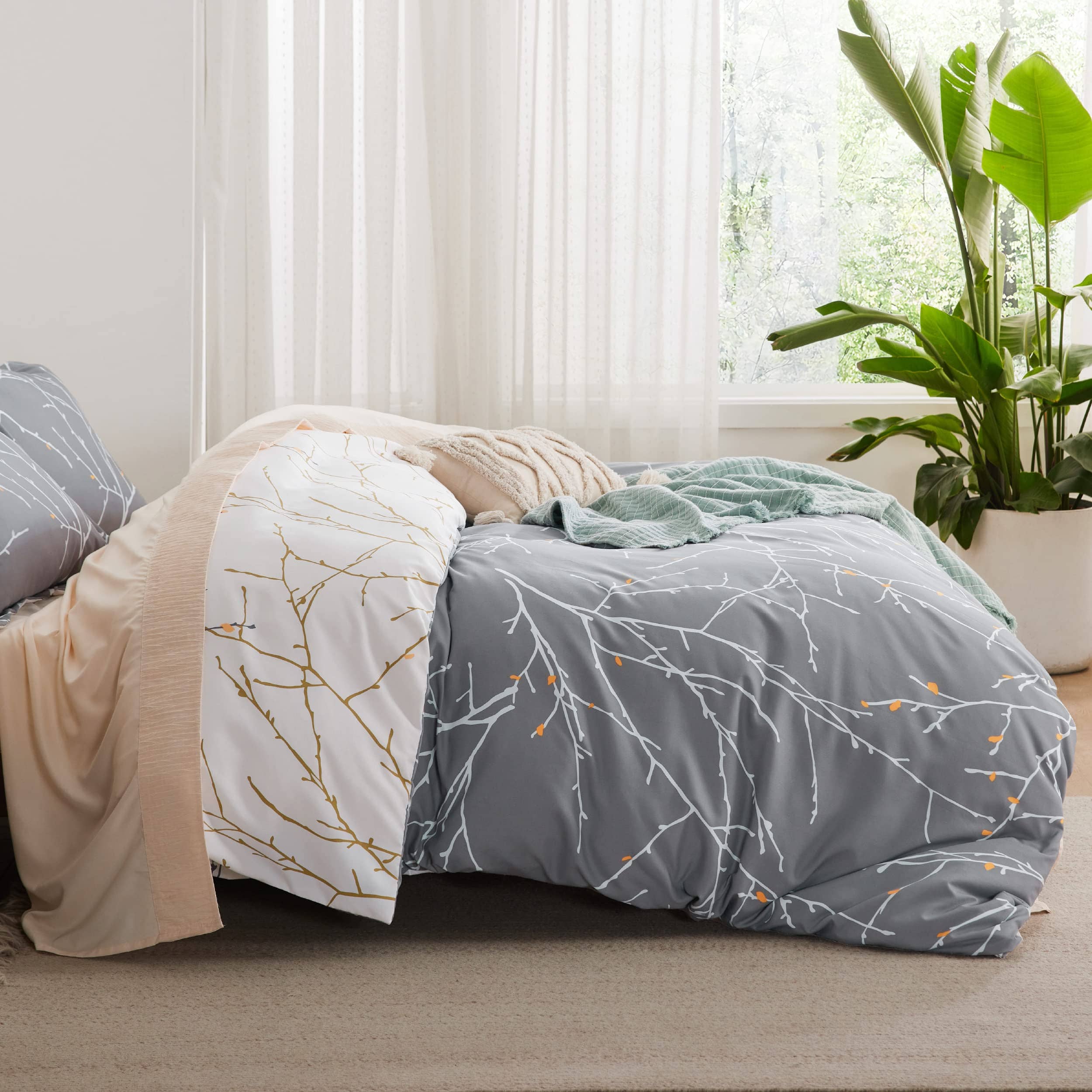 GentleSoft® Microfiber Duvet Cover Set Twin