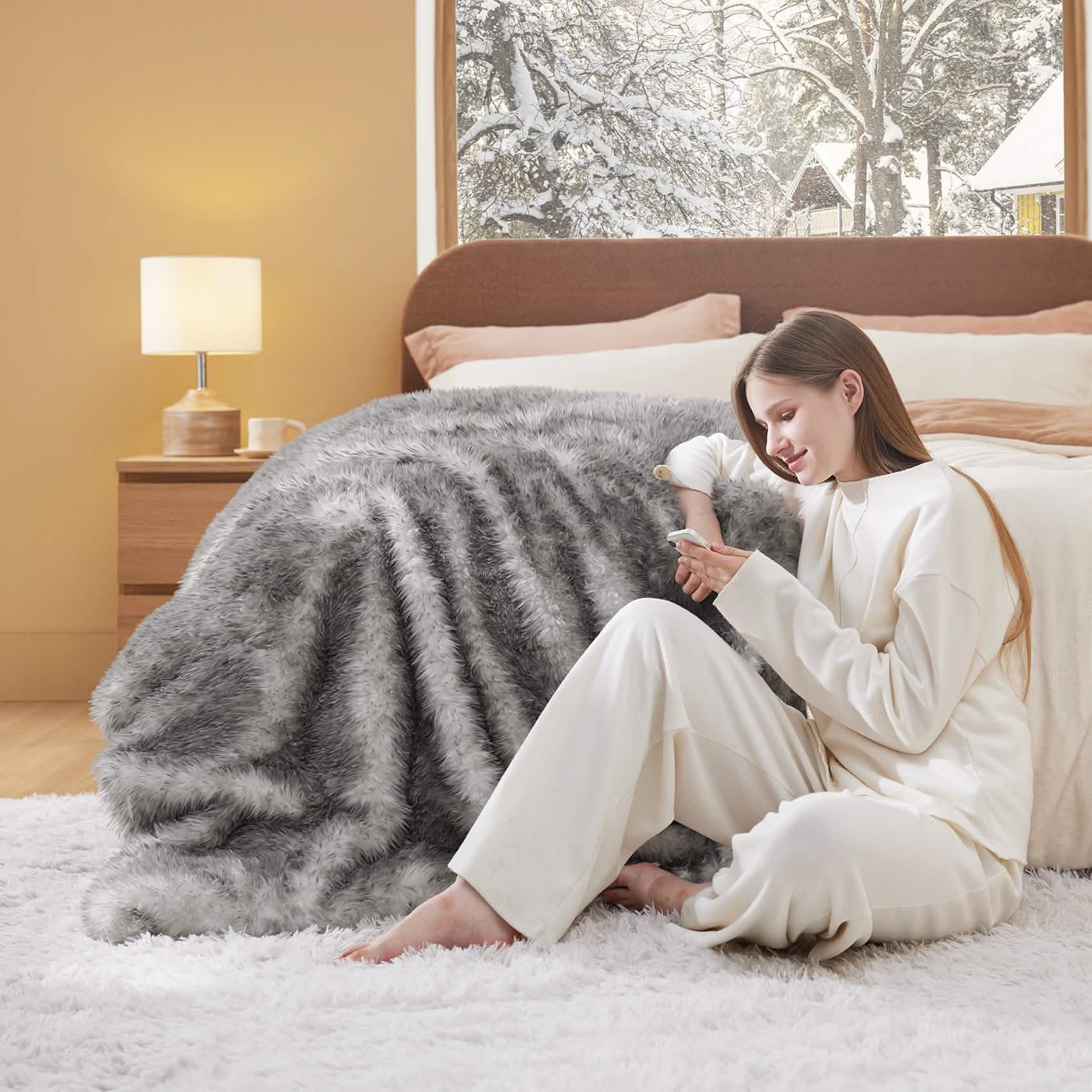 GentleSoft® Vegan Faux Fur Blanket