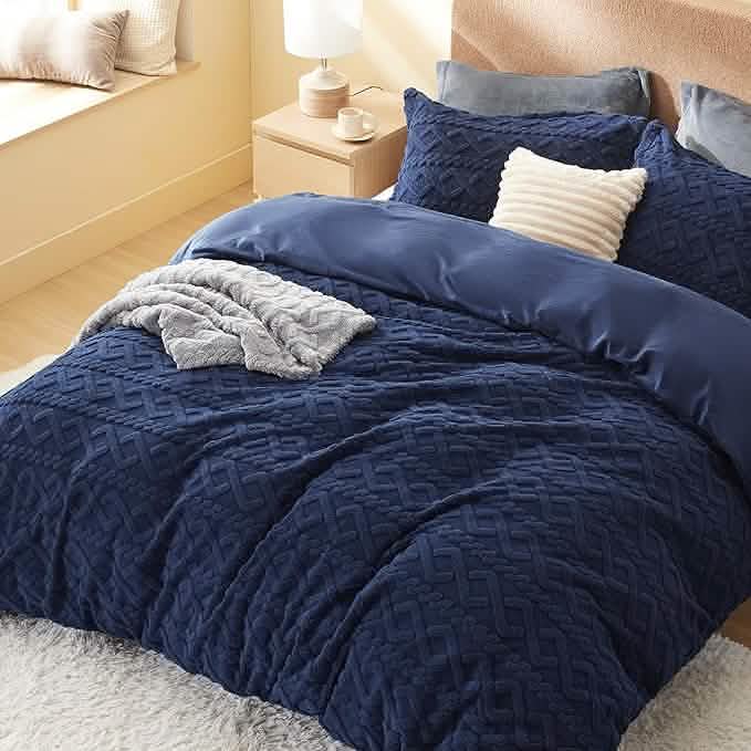 GentleSoft® Fluffy Boho Duvet Cover Set
