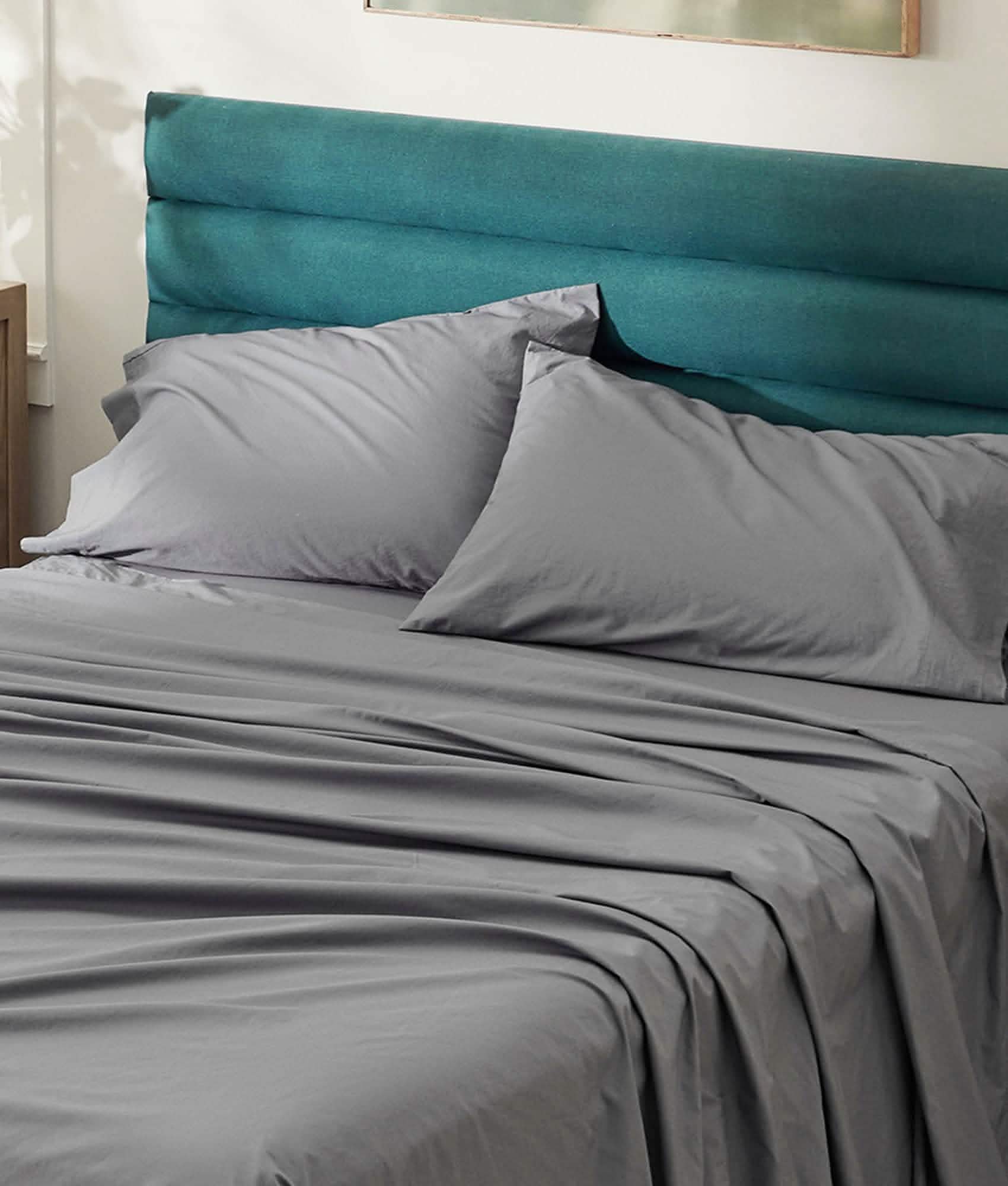 GentleSoft® Cotton Percale Weave Sheet Set