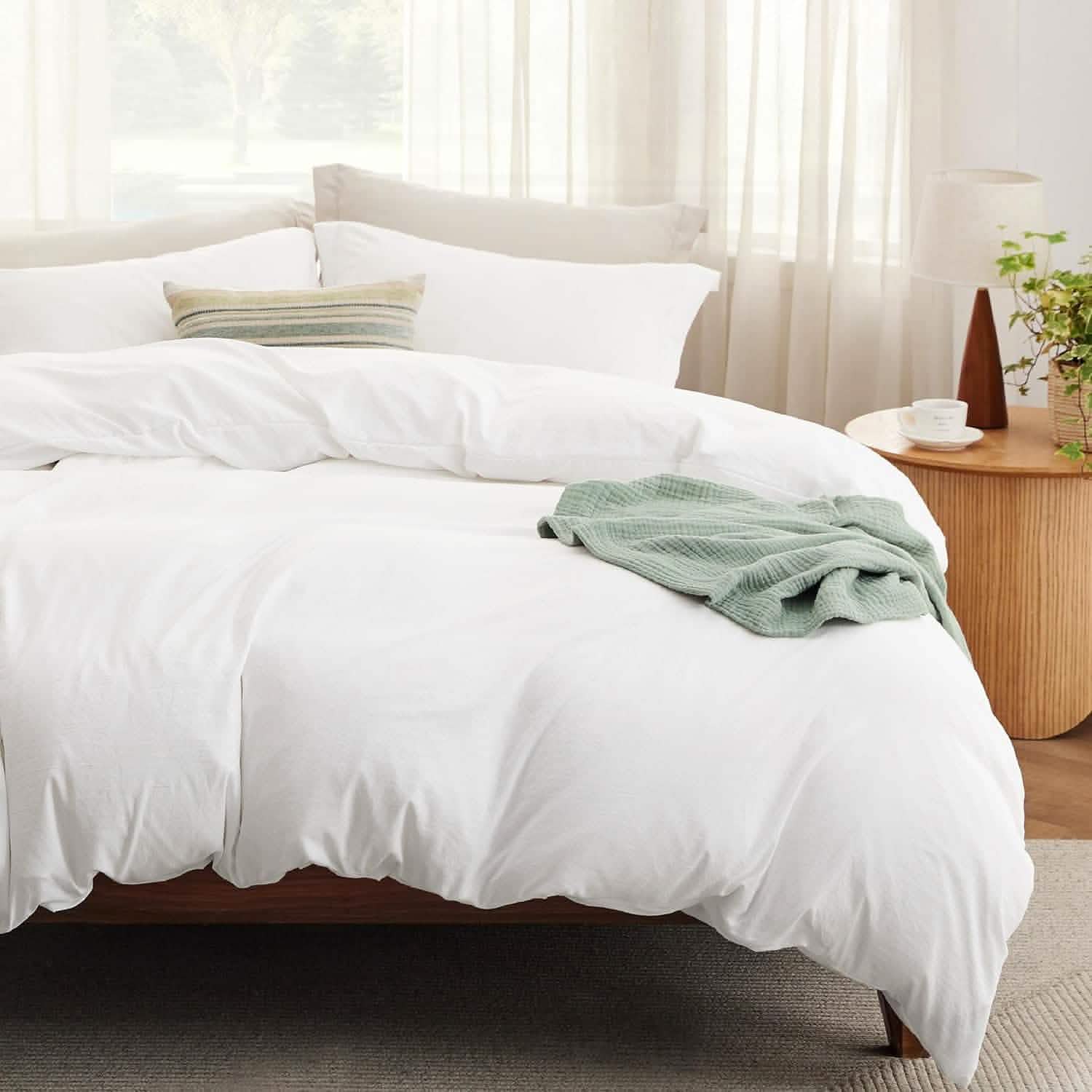 GentleSoft® Prewashed Microfiber Duvet Cover Set