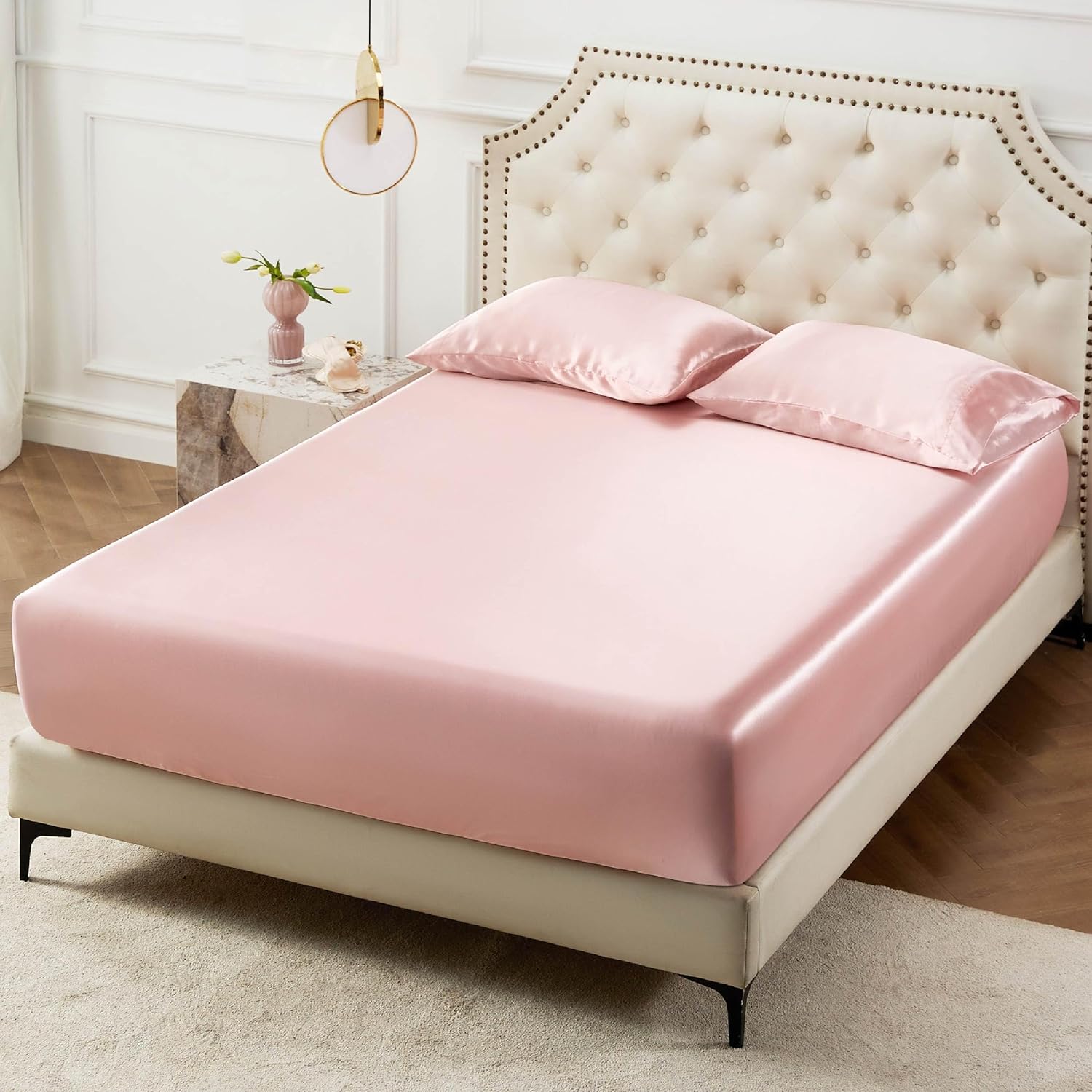 GentleSoft® Satin Fitted Sheet