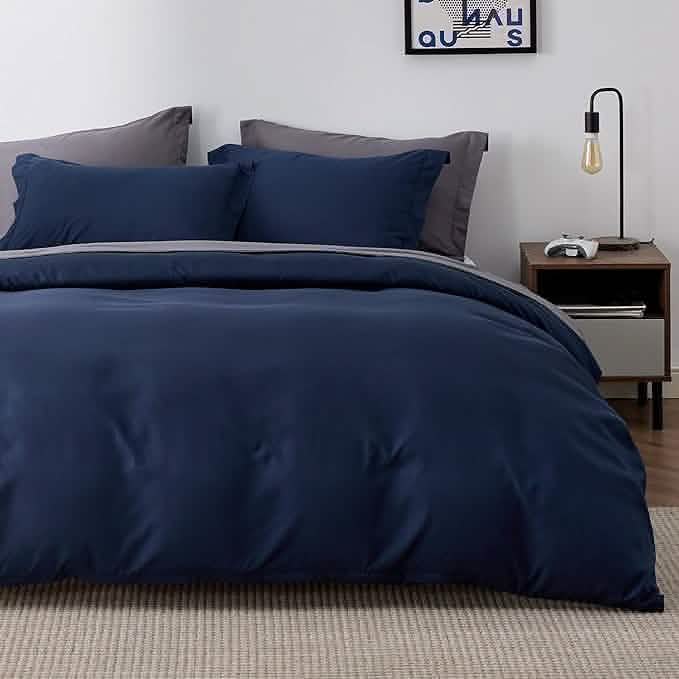 GentleSoft® Brushed Microfiber Duvet Cover Sets With Fitted Sheet