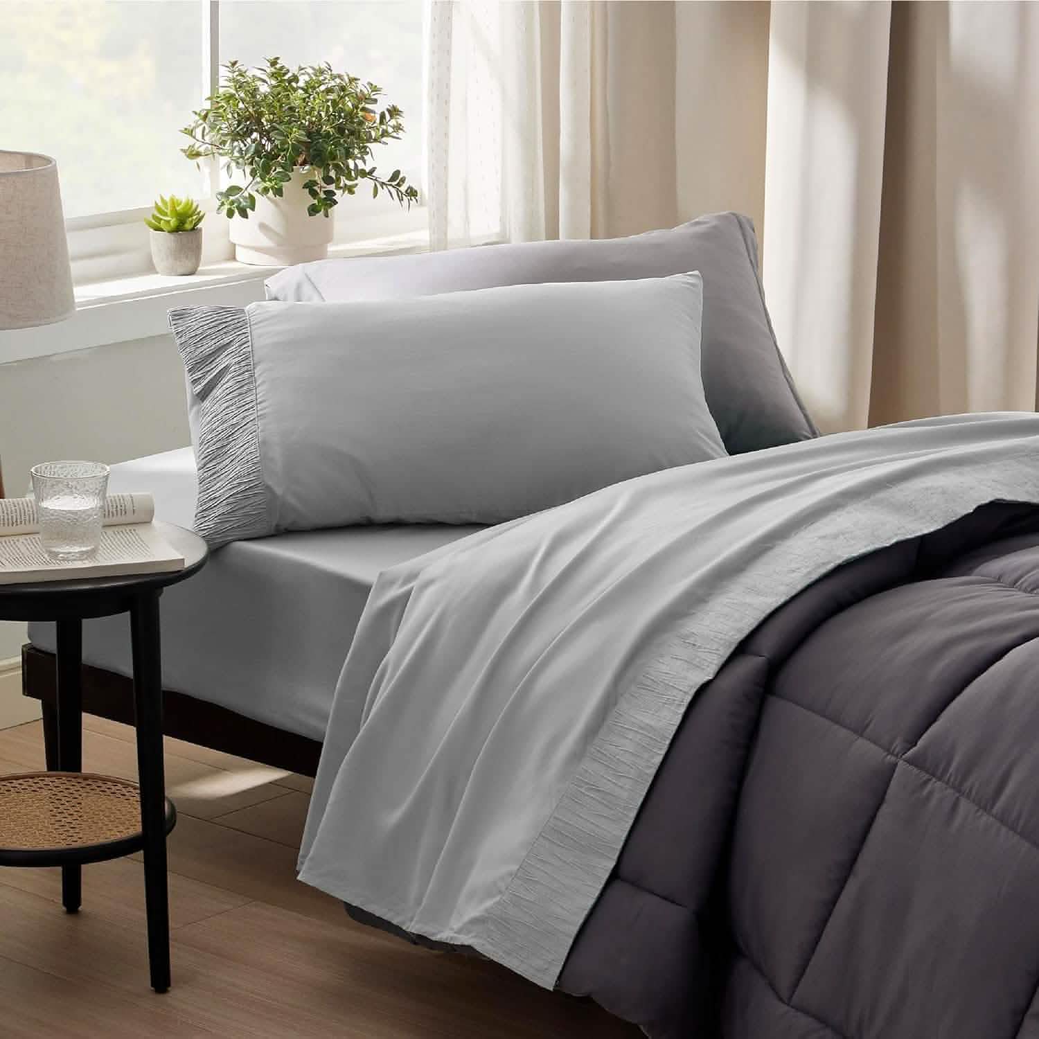 GentleSoft® Ruched Sheet Set