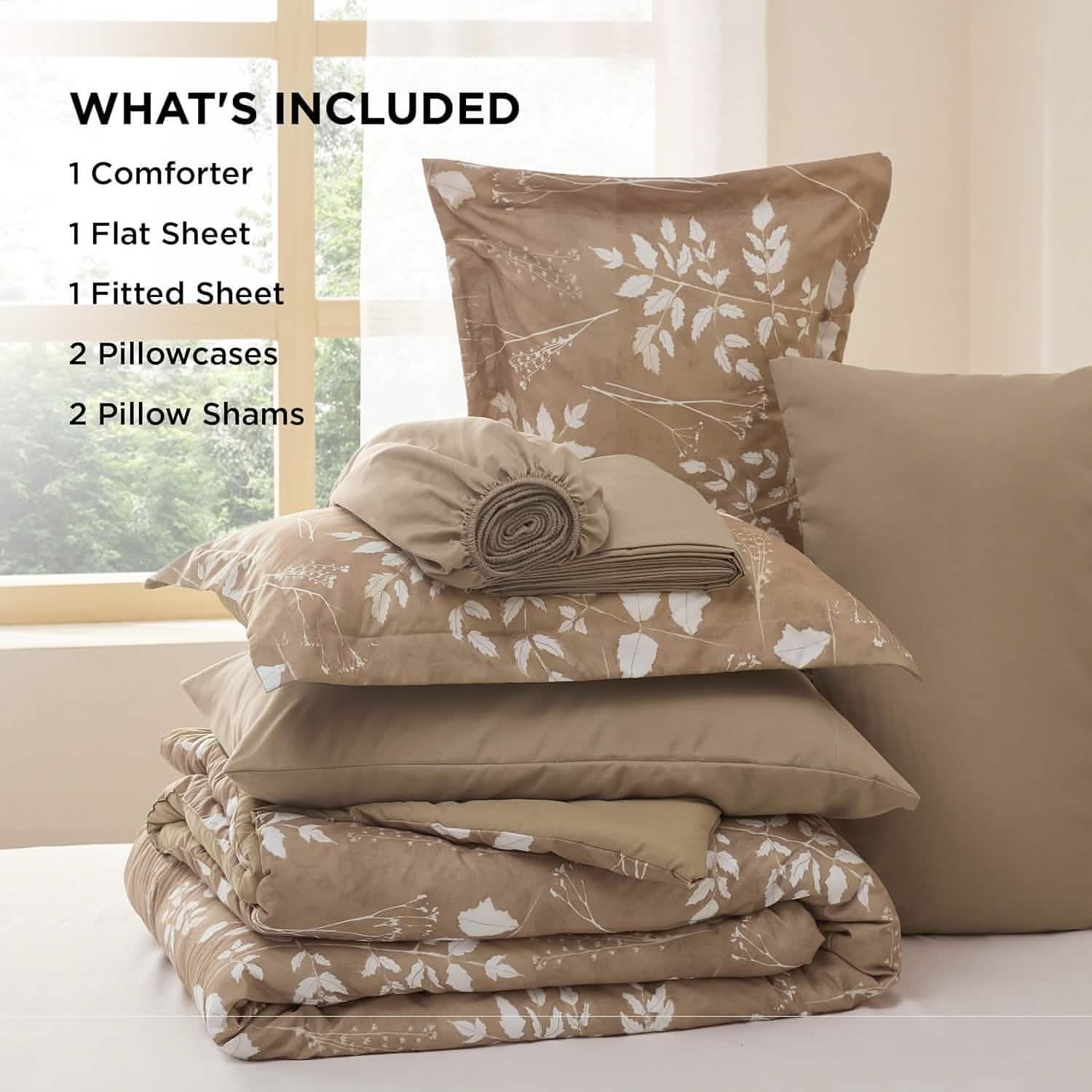 GentleSoft® Elegant Floral Comforter Sets