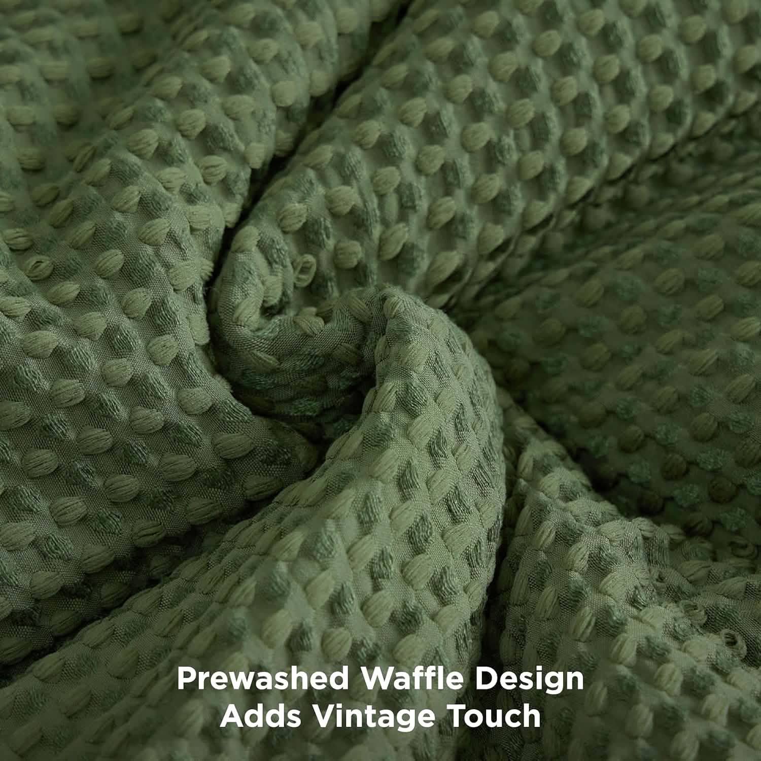 GentleSoft® Classic Waffle Weave Comforter Set