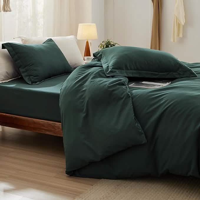 GentleSoft® Prewashed Microfiber Duvet Cover Set