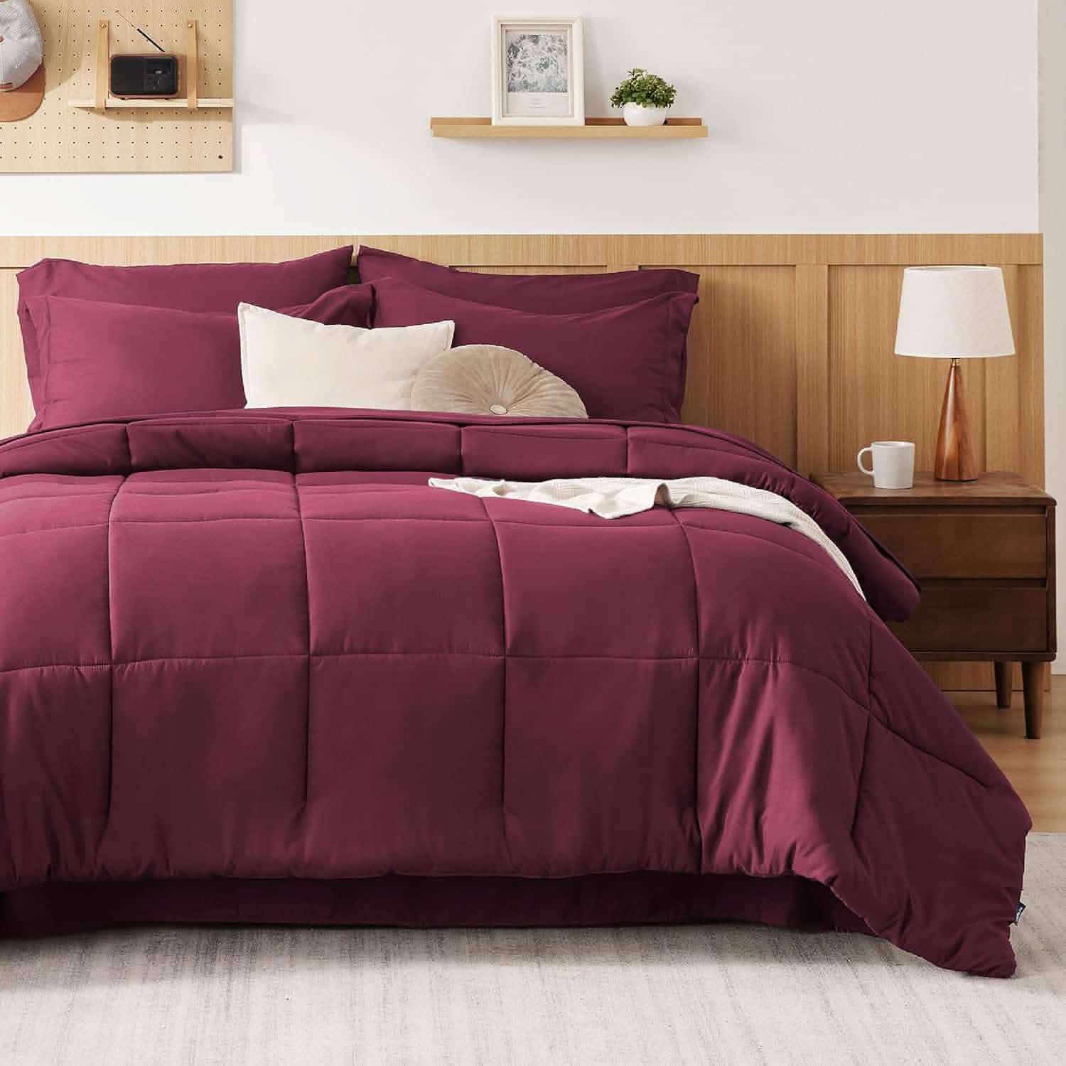 GentleSoft® Comforter Set - 7 Pieces Solid