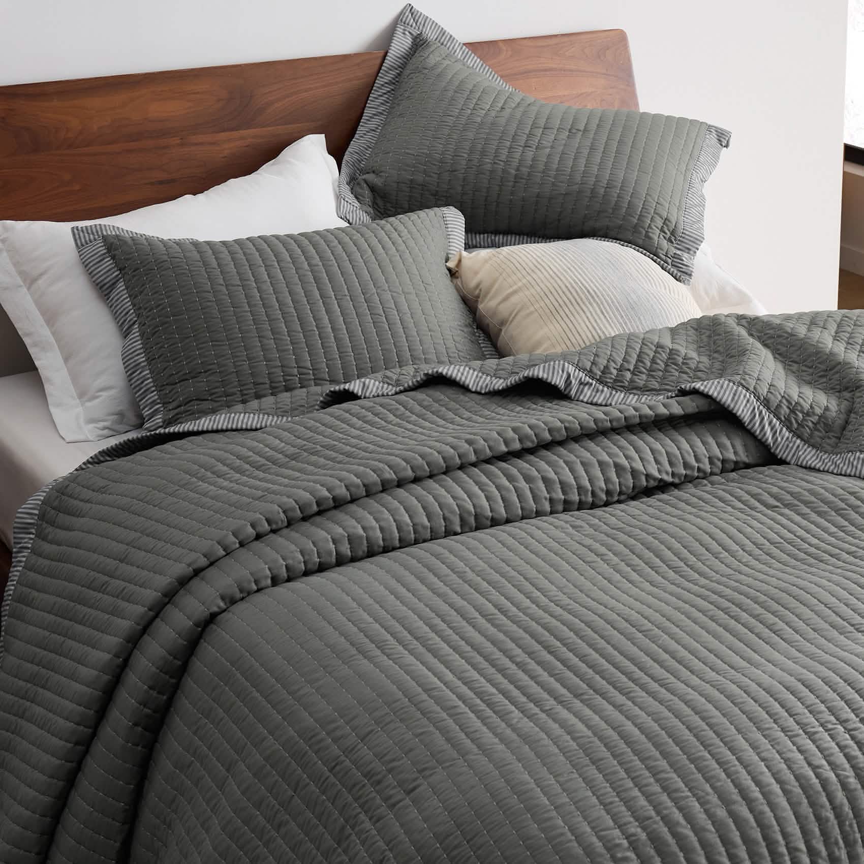 GentleSoft® Corduroy Pattern Quilt Set