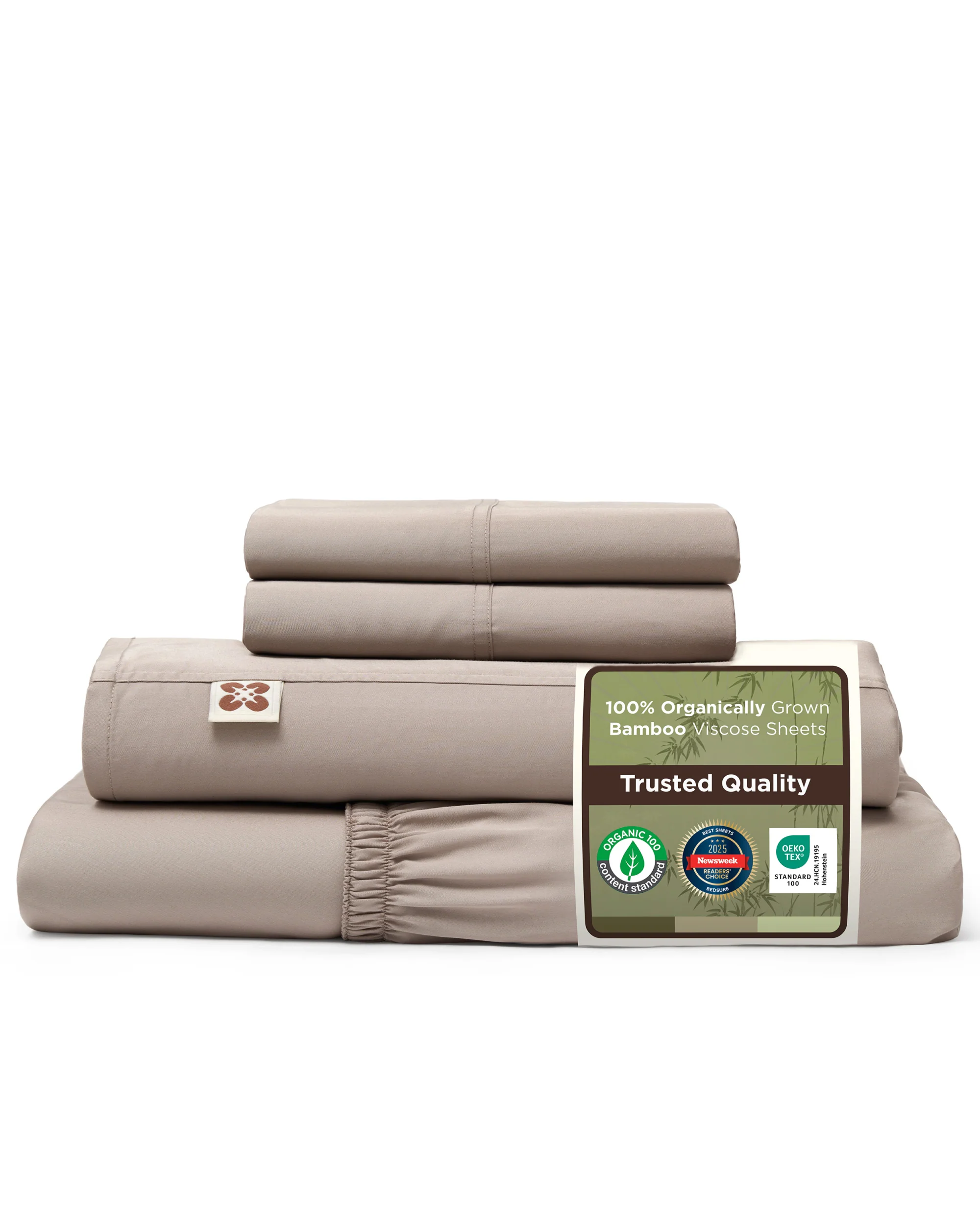 GentleSoft® Organically Grown Bamboo Viscose Sheet Set