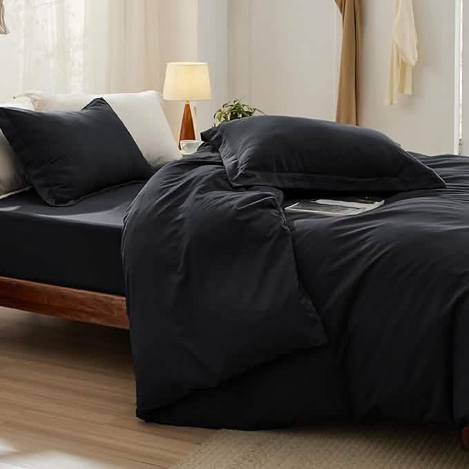 GentleSoft® Prewashed Microfiber Duvet Cover Set