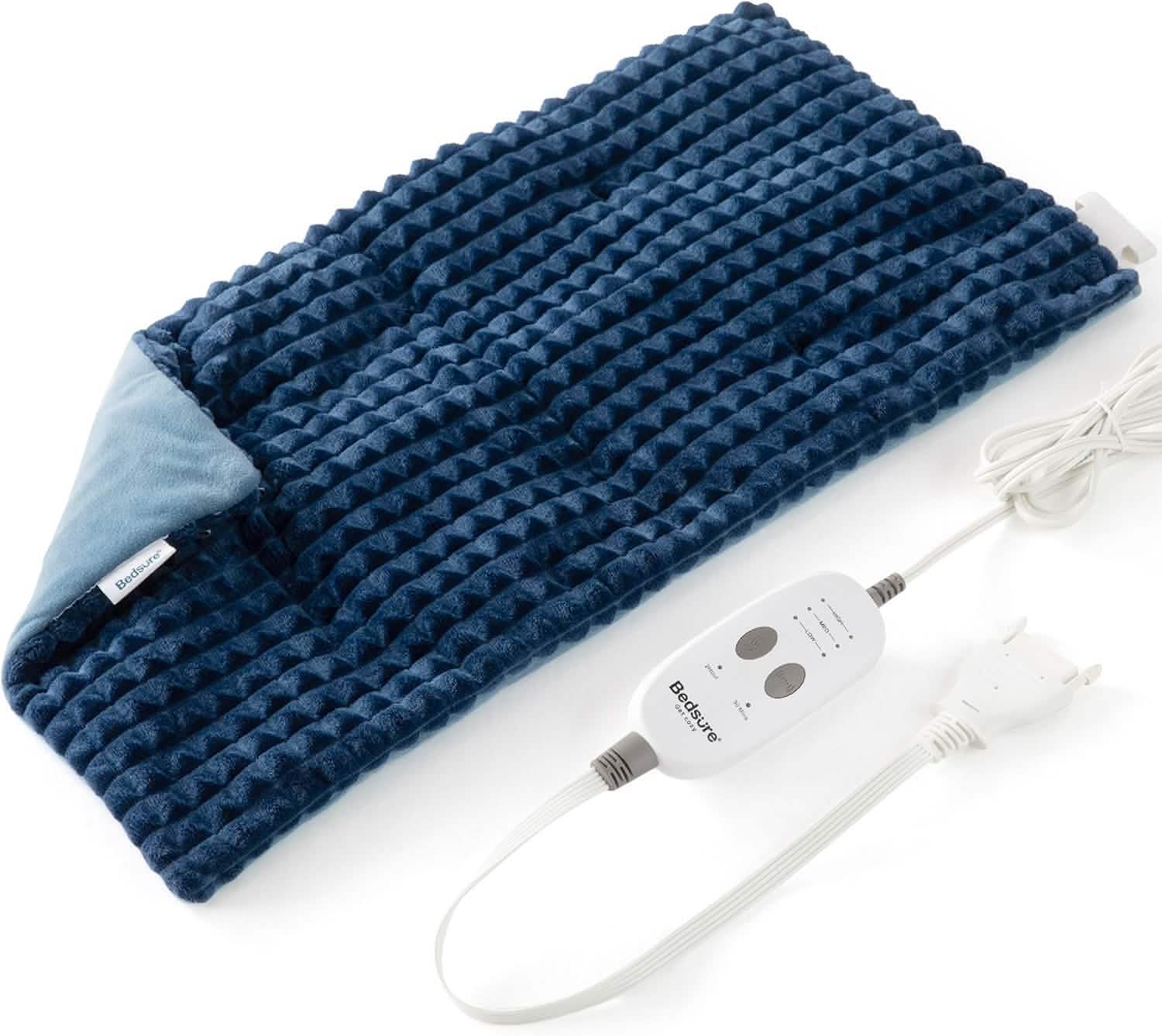 GentleSoft® Weighted Heating Pad with Massager
