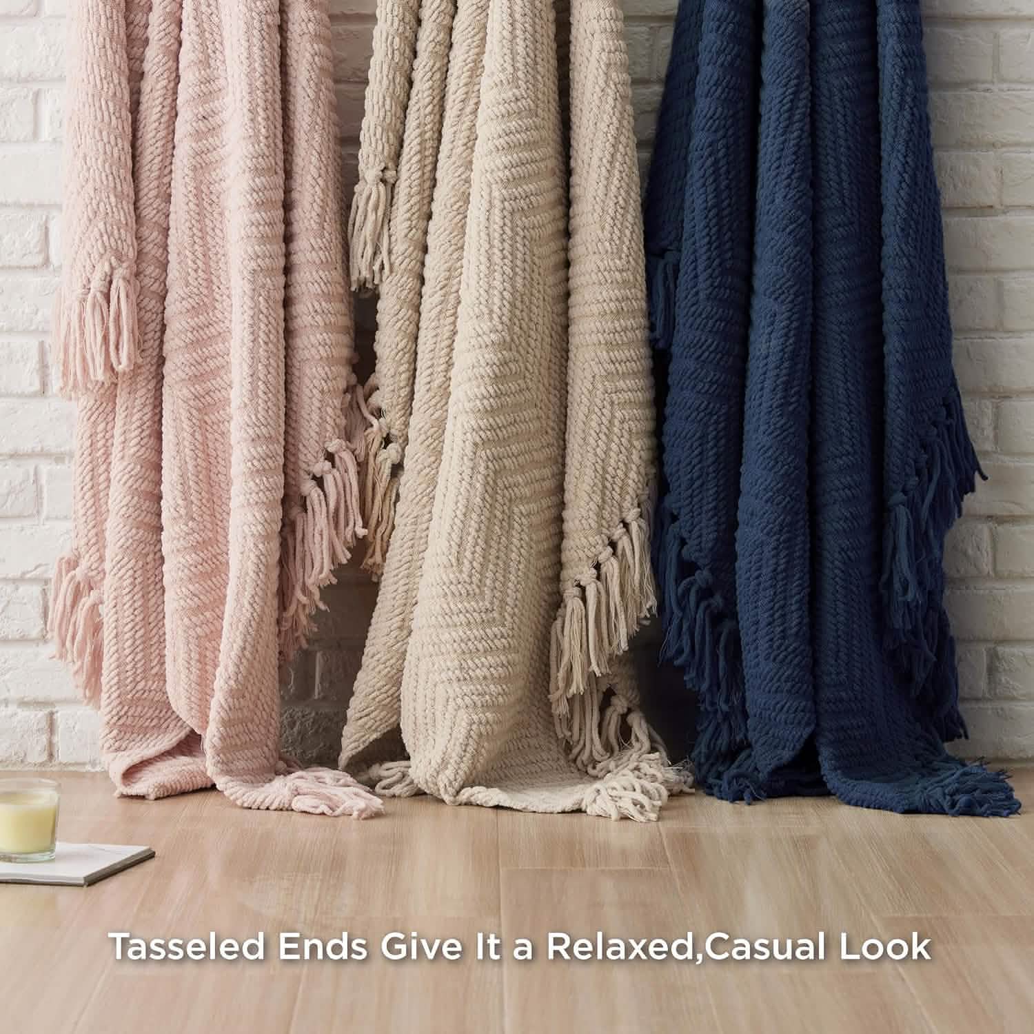 GentleSoft® GentleSoft Versatile Knit Woven Chenille Blanket