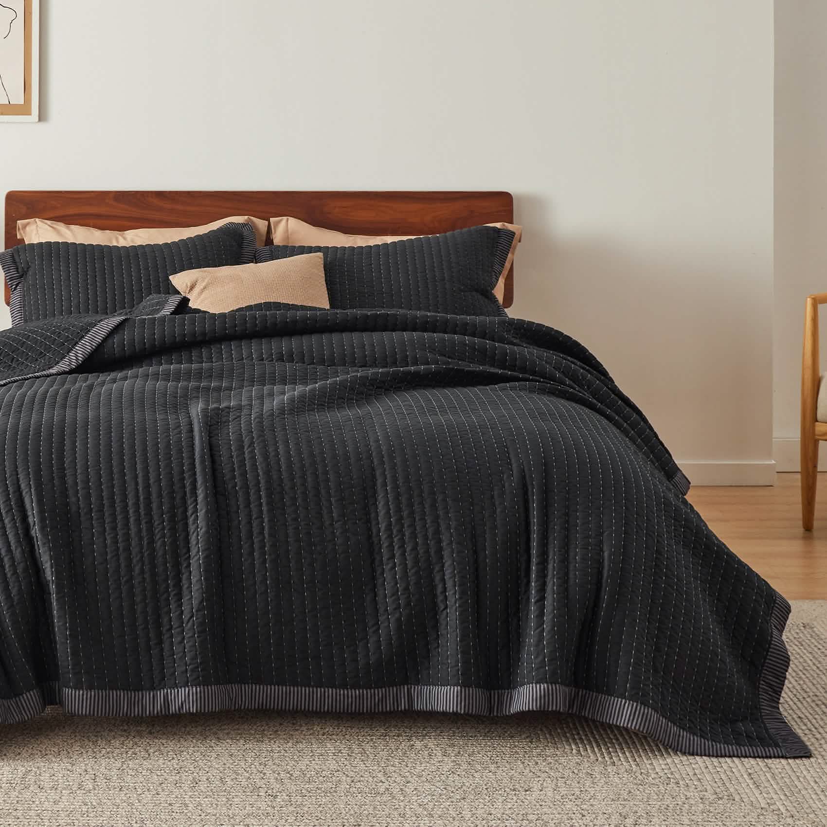 GentleSoft® Corduroy Pattern Quilt Set