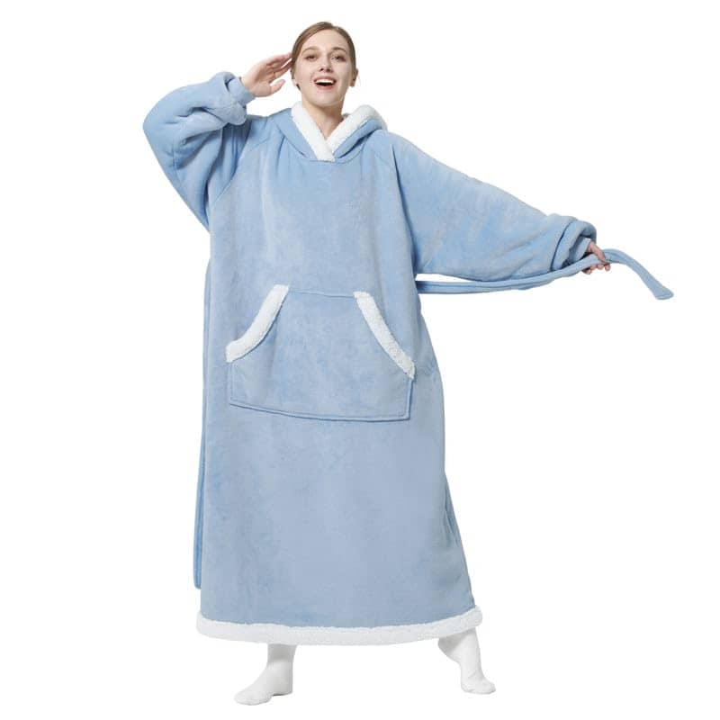GentleSoft® Sherpa Fleece Wearable Blanket