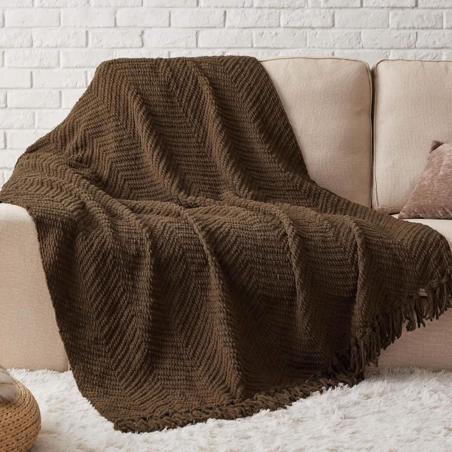GentleSoft® GentleSoft Versatile Knit Woven Chenille Blanket
