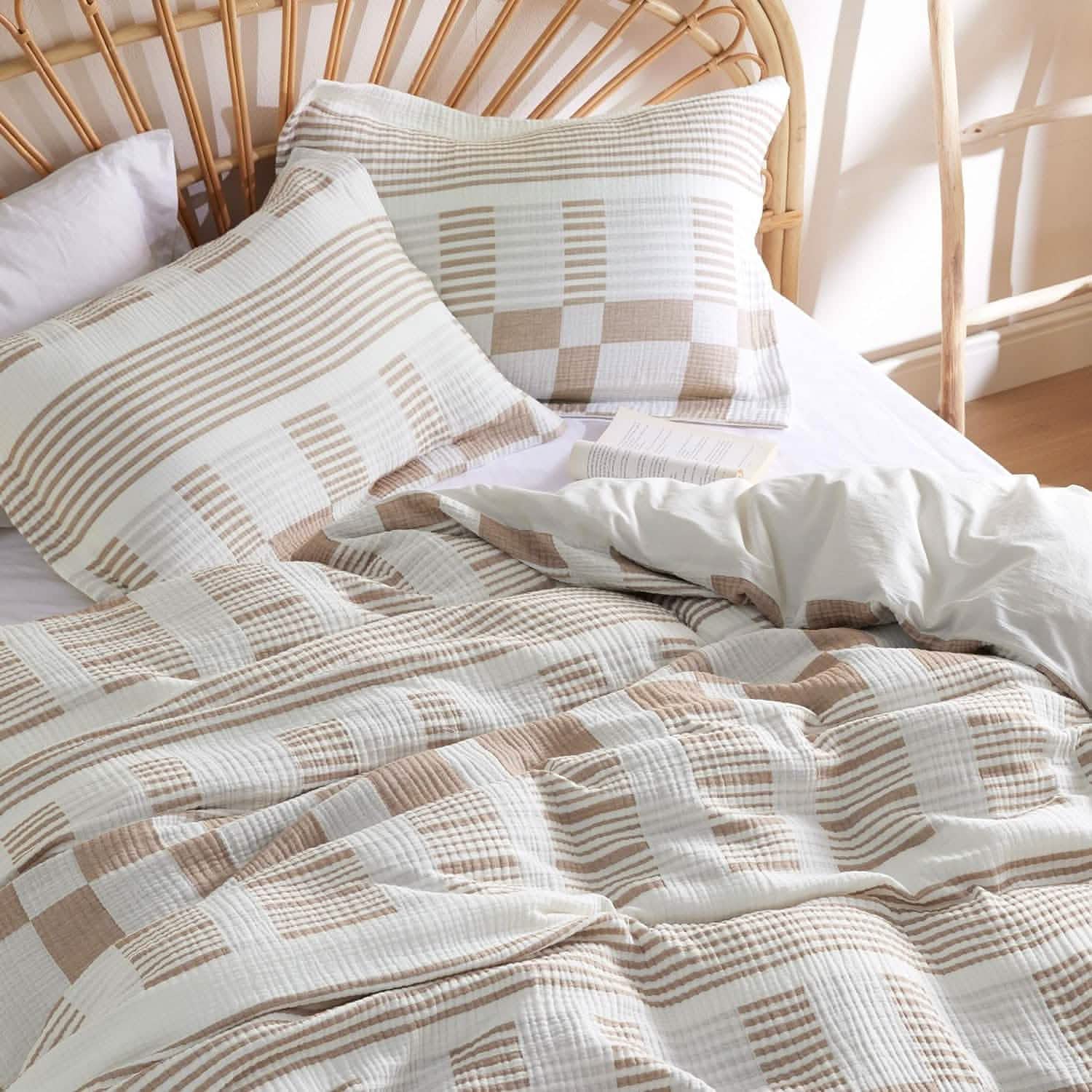 GentleSoft® Cotton Muslin Duvet Cover Set
