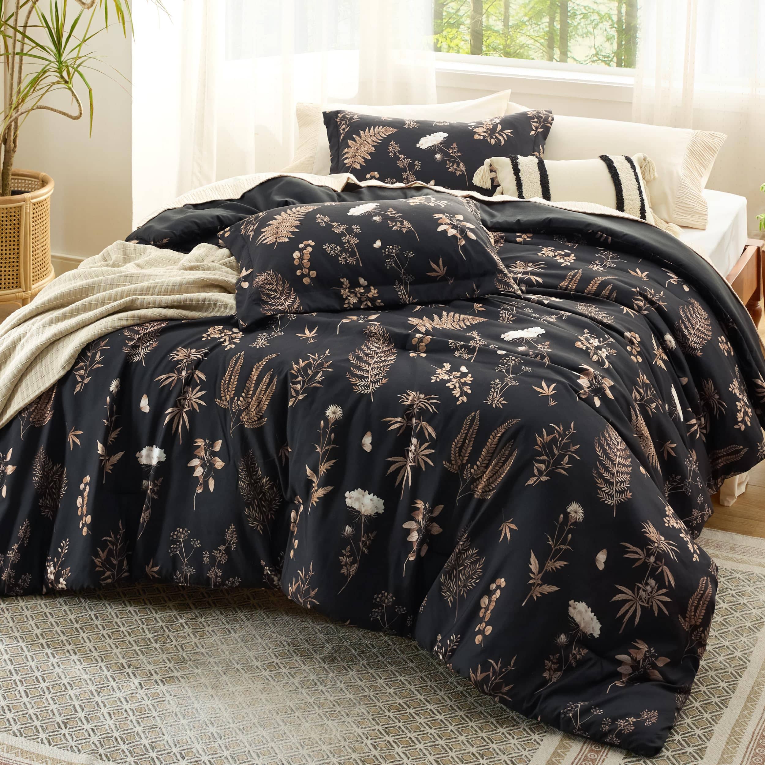 GentleSoft® Retro Botanical Comforter Set