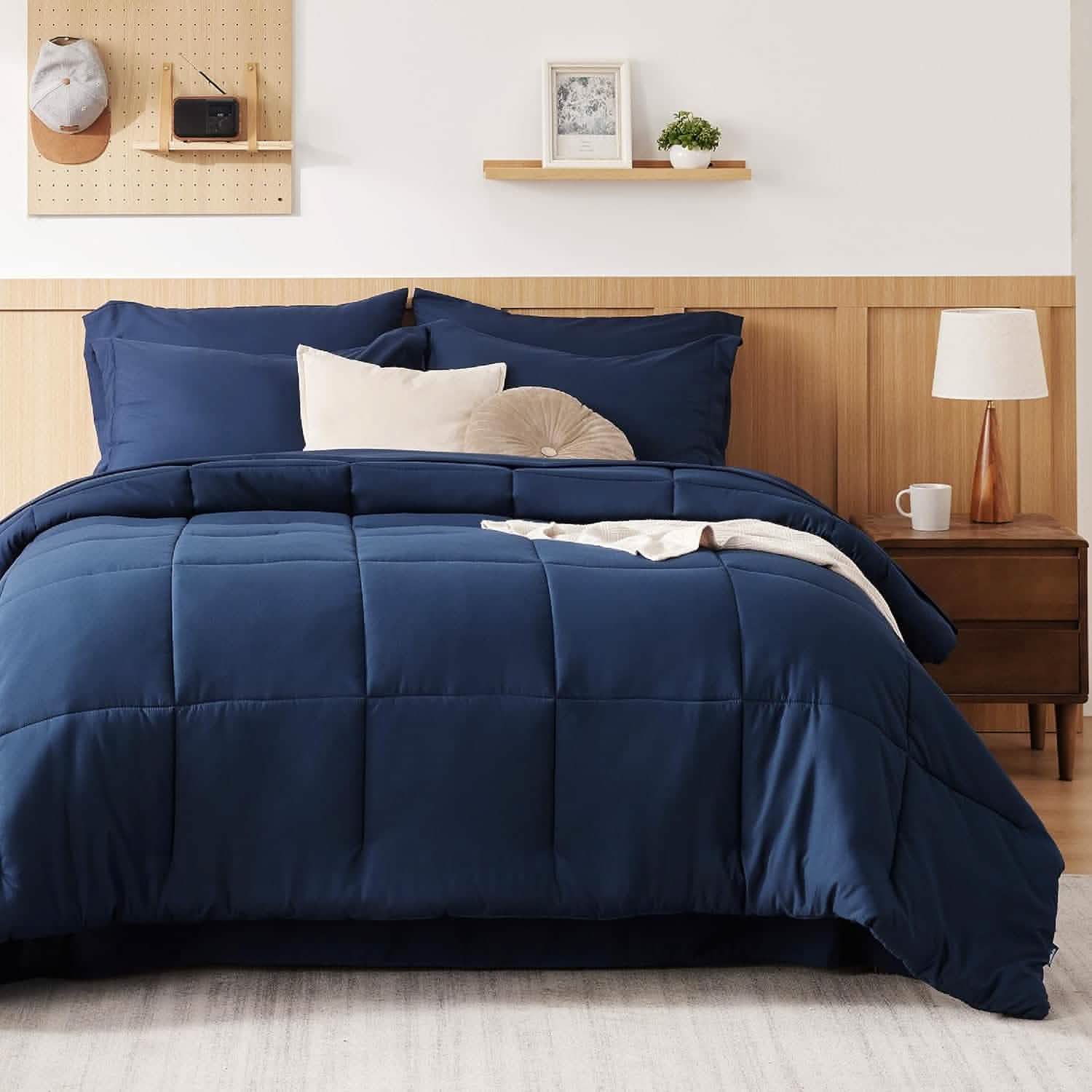 GentleSoft® Comforter Set - 7 Pieces Solid