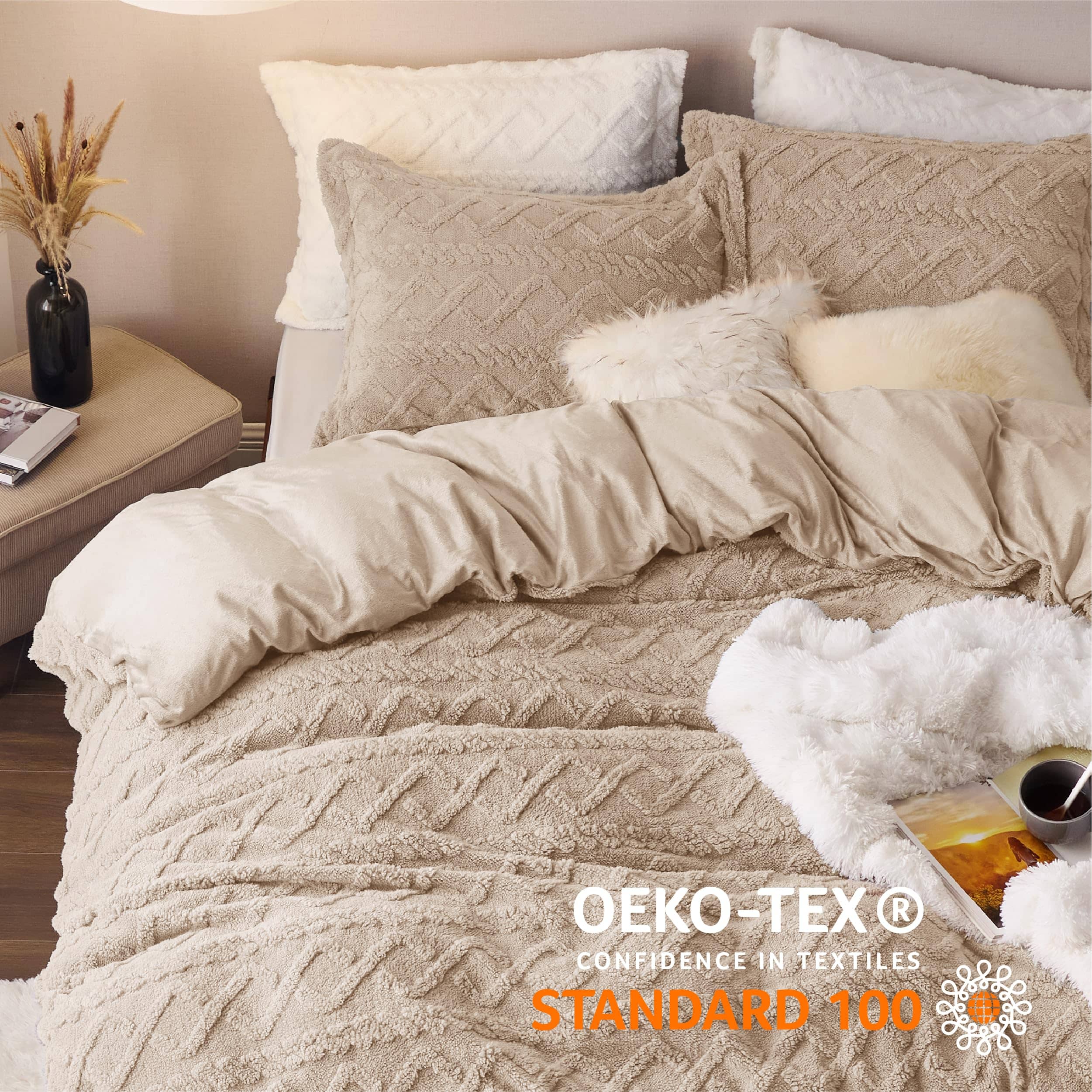 GentleSoft® Fluffy Boho Duvet Cover Set