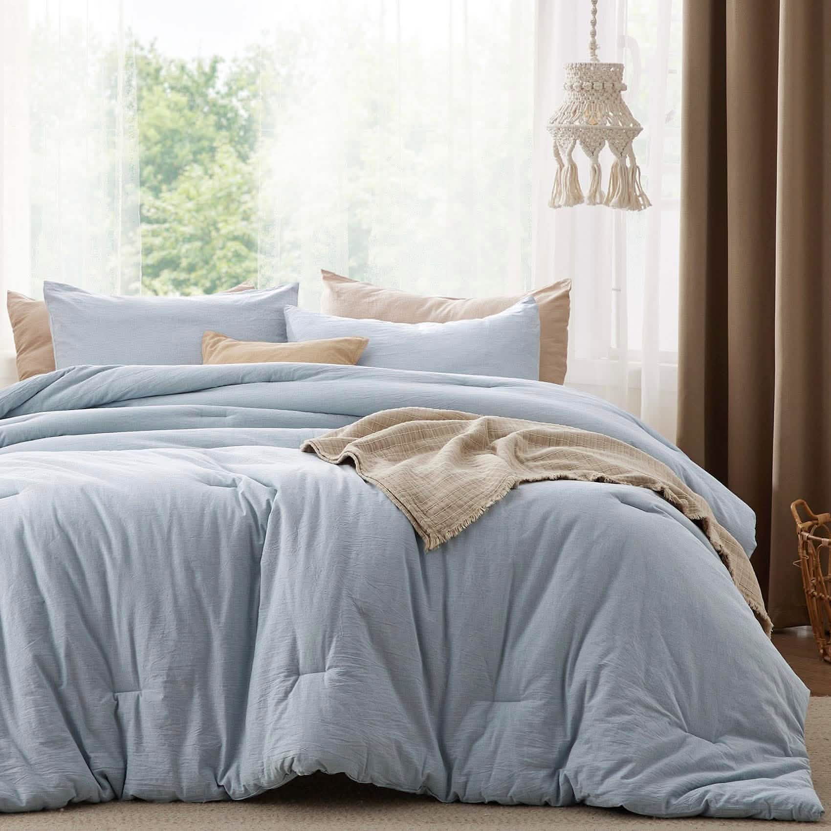 GentleSoft® Prewashed Cotton Comforter Set
