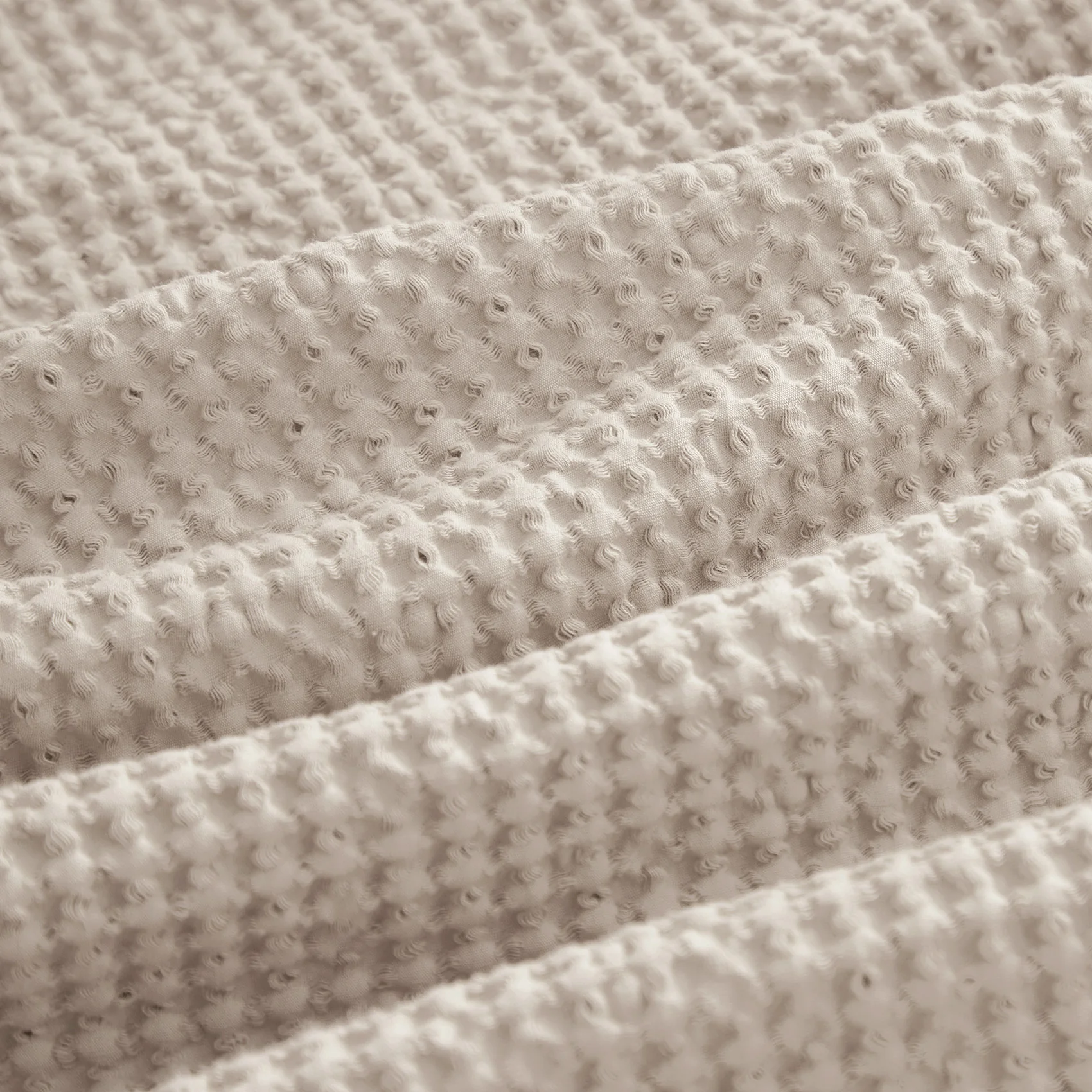 GentleSoft® Cotton Waffle Weave Duvet Cover Set