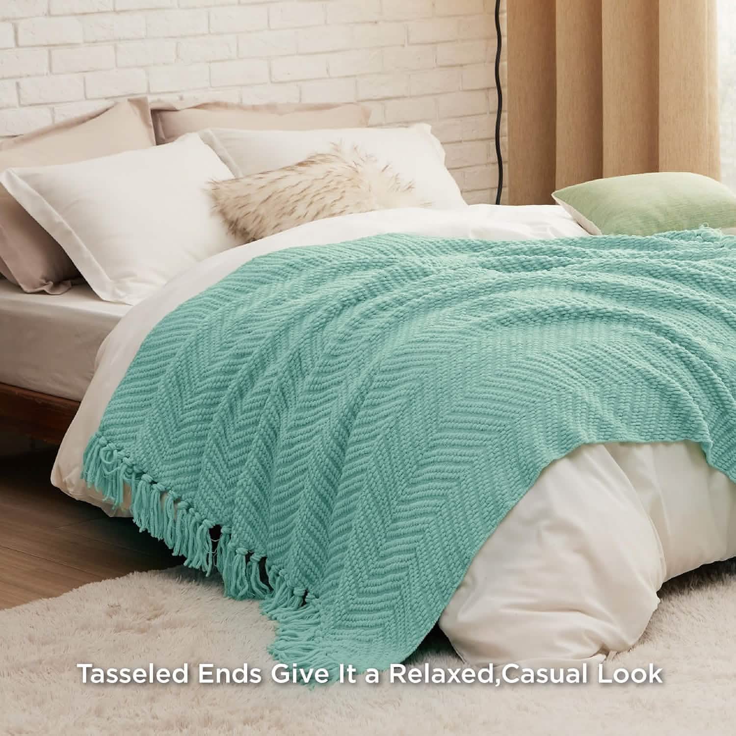 GentleSoft® GentleSoft Versatile Knit Woven Chenille Blanket