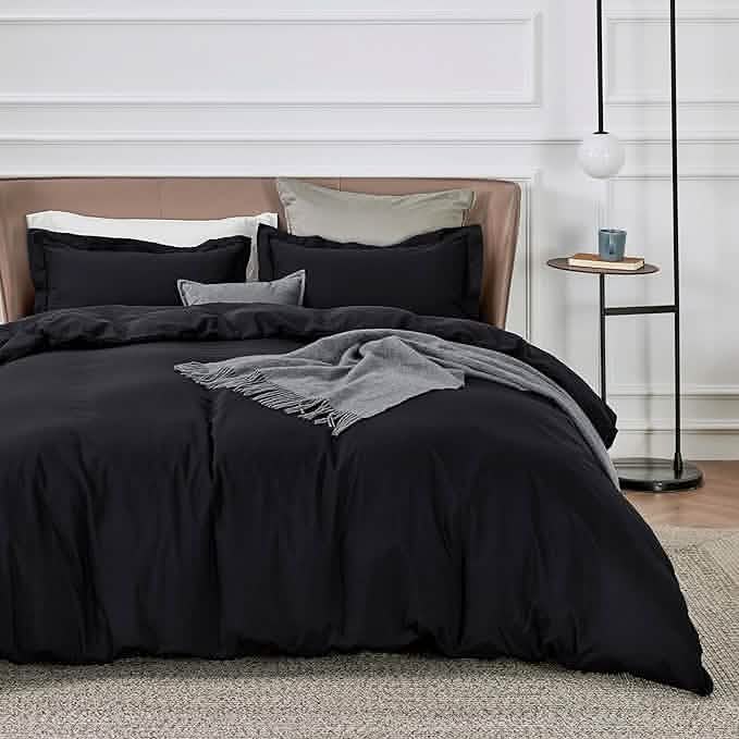 GentleSoft® Brushed Microfiber Duvet Cover Sets With Fitted Sheet