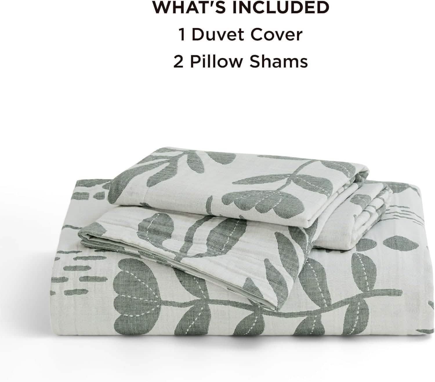 GentleSoft® Cotton Muslin Duvet Cover Set